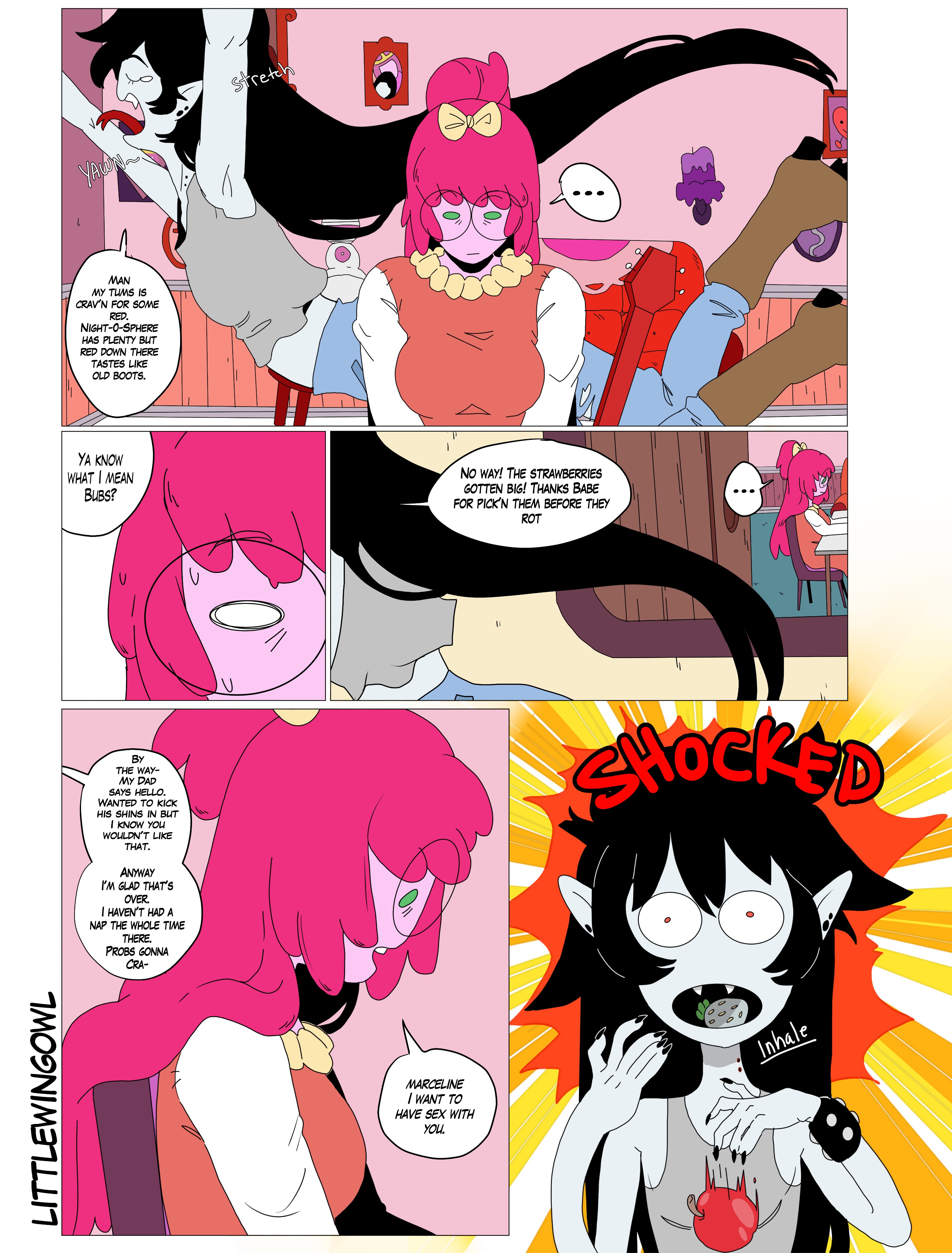Bubbline comic (Adventure Time) [LittleWingOwl] 1 . Bubbline comic - Chapter 1 (Adventure Time) [LittleWingOwl] – page 2