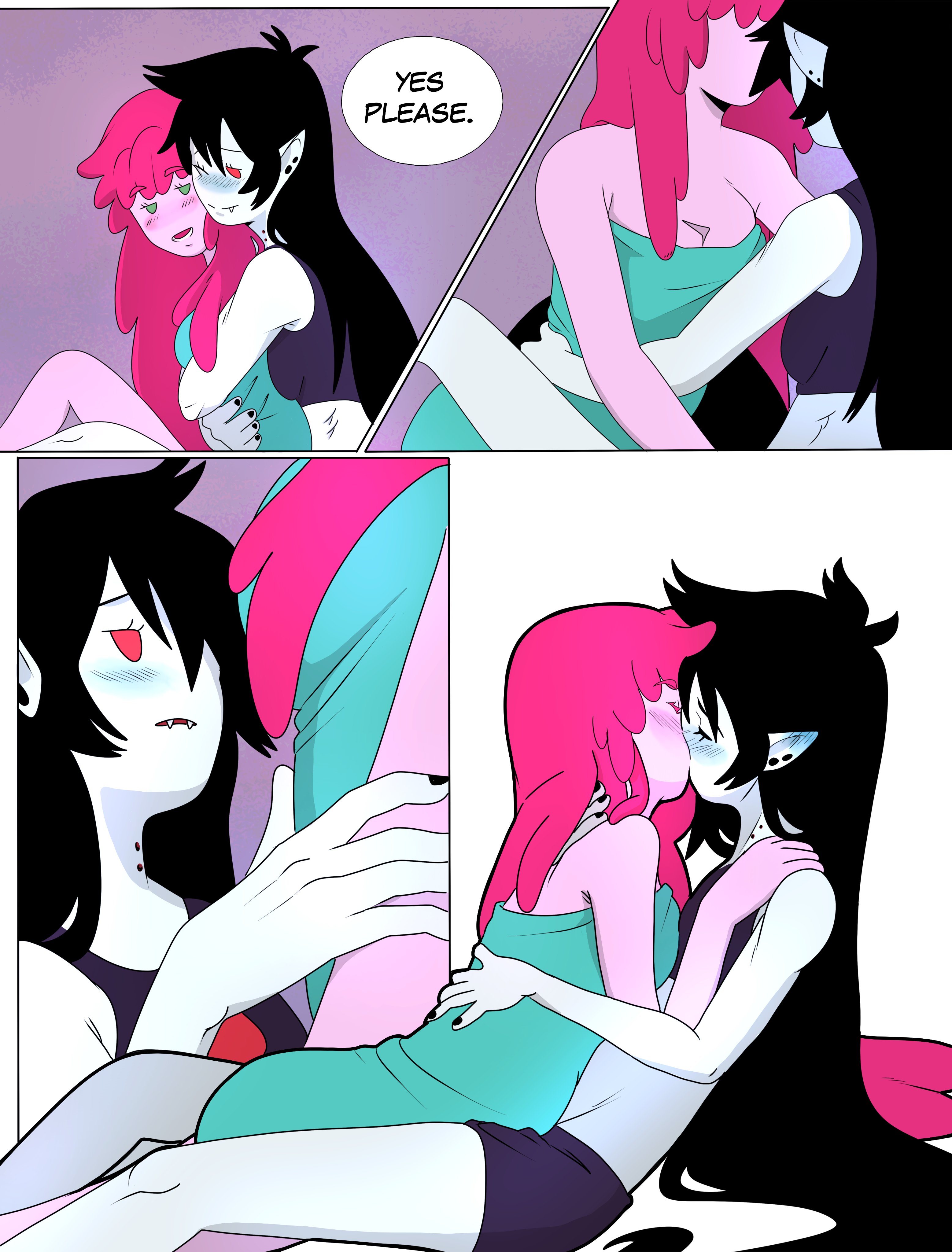Bubbline comic (Adventure Time) [LittleWingOwl] 1 . Bubbline comic - Chapter 1 (Adventure Time) [LittleWingOwl] – page 23