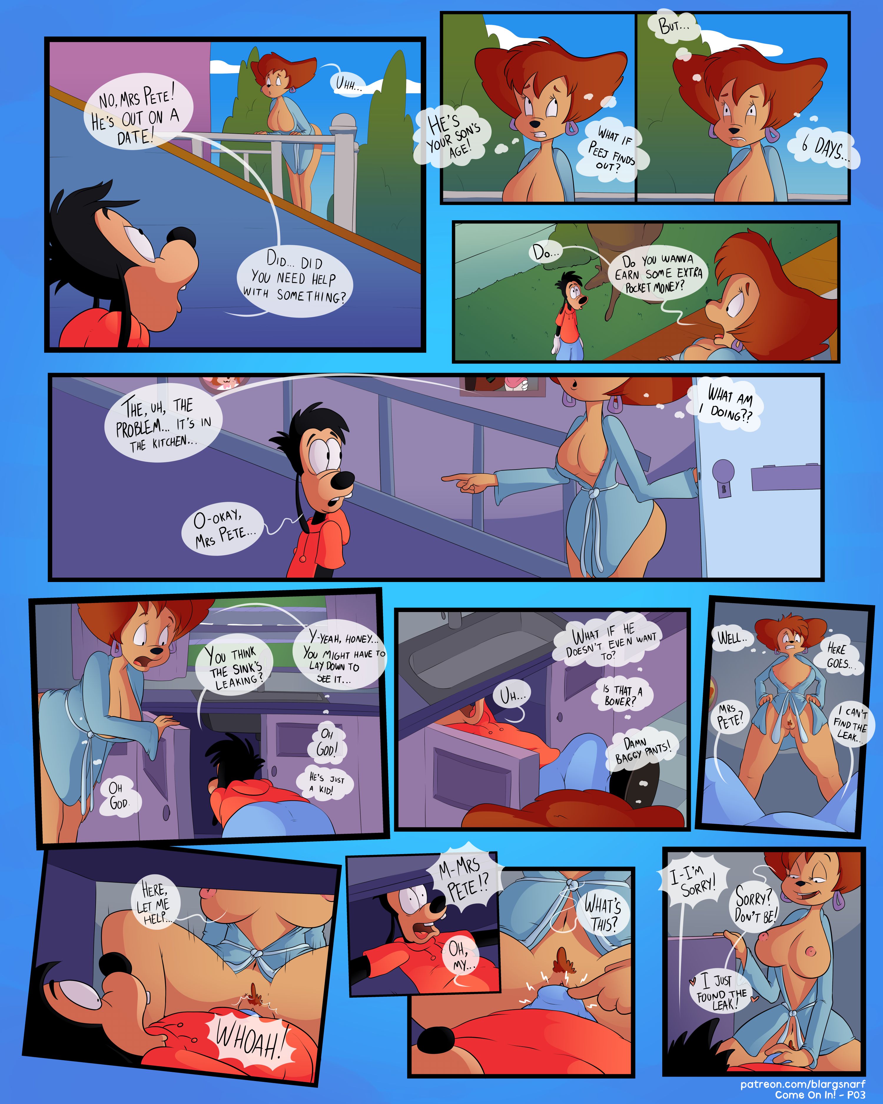 Come On In! (Goof Troop) [Blargsnarf] 1 . Come On In! - Chapter 1 (Goof Troop) [Blargsnarf] – page 4