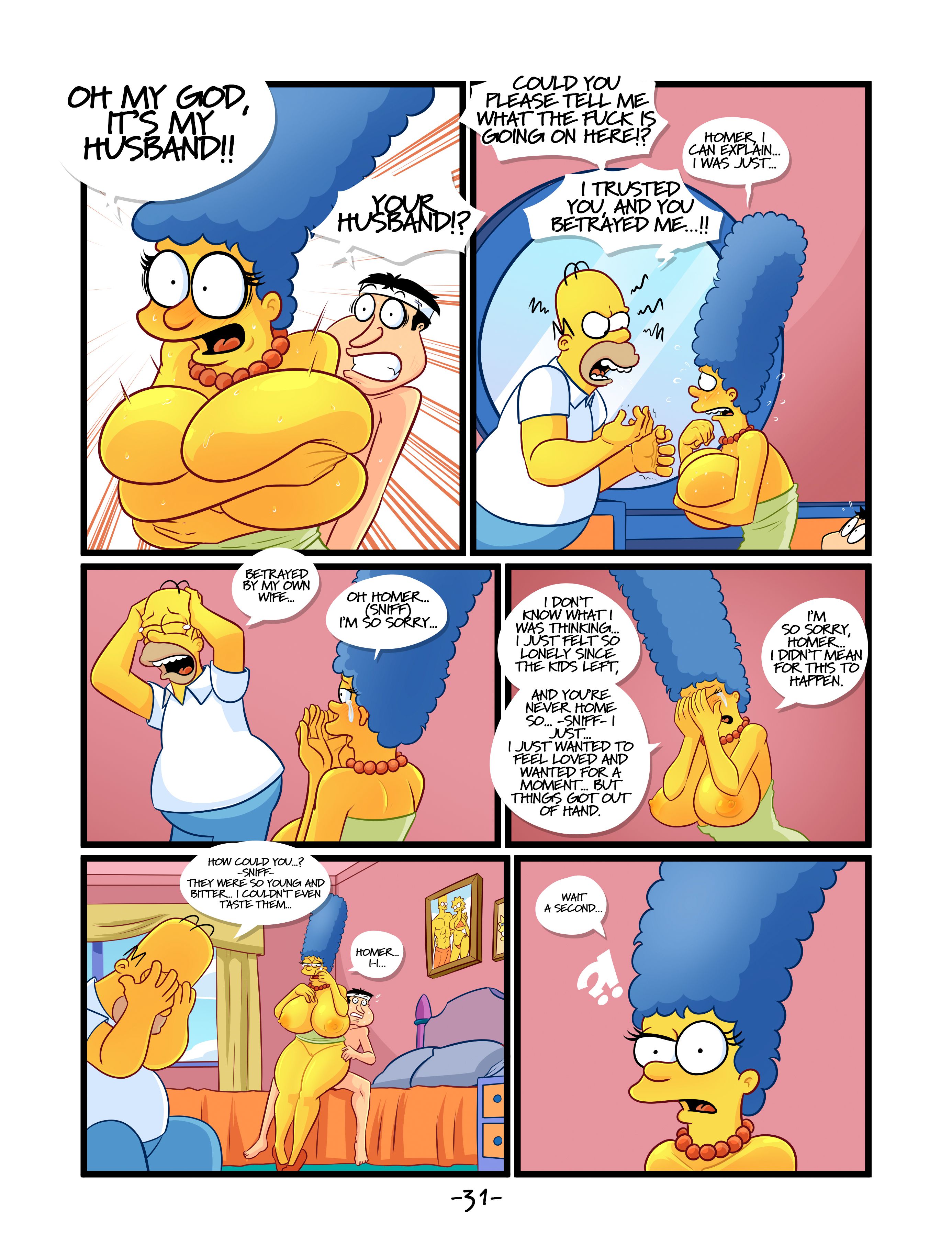 Quagmire – Into The Multiverse (Various) [KogeiKun] 2 . Quagmire - Into The Multiverse - Chapter 2 (Family Guy, The Simpsons) [KogeiKun] – page 31