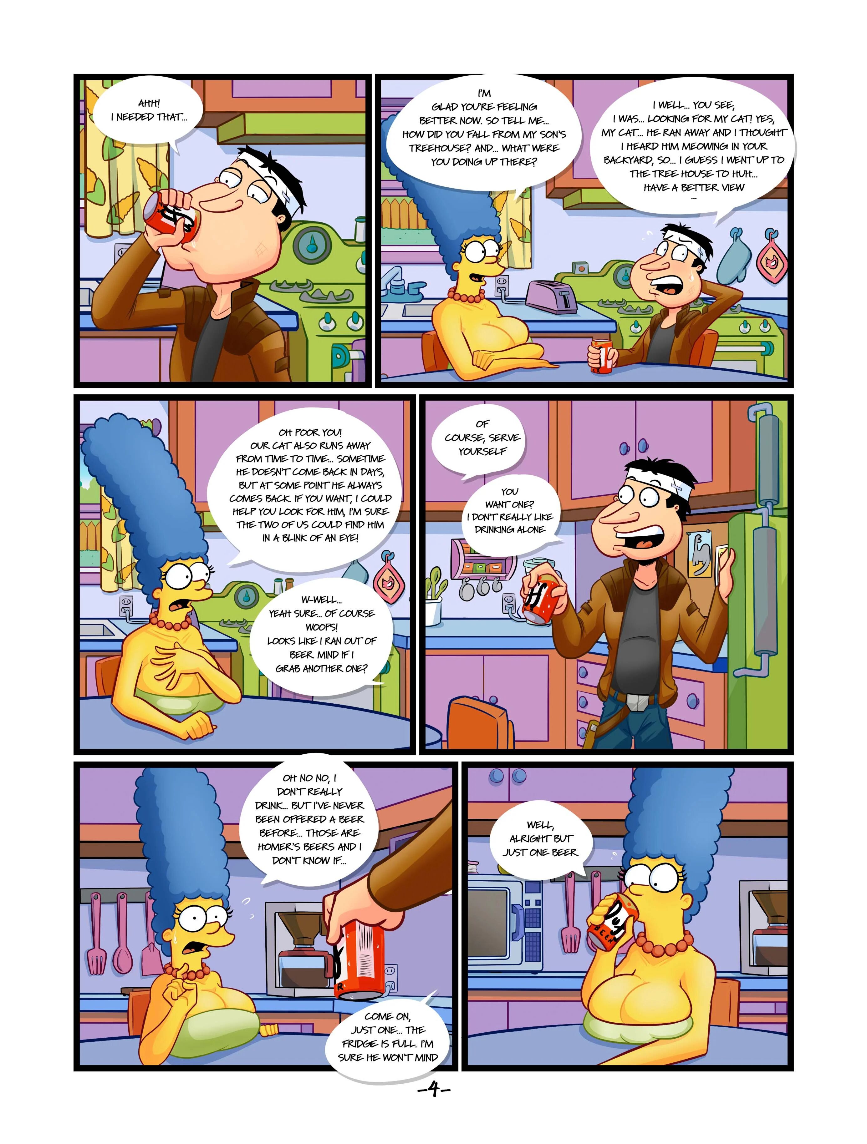 Quagmire – Into The Multiverse (Various) [KogeiKun] 2 . Quagmire - Into The Multiverse - Chapter 2 (Family Guy, The Simpsons) [KogeiKun] – page 4