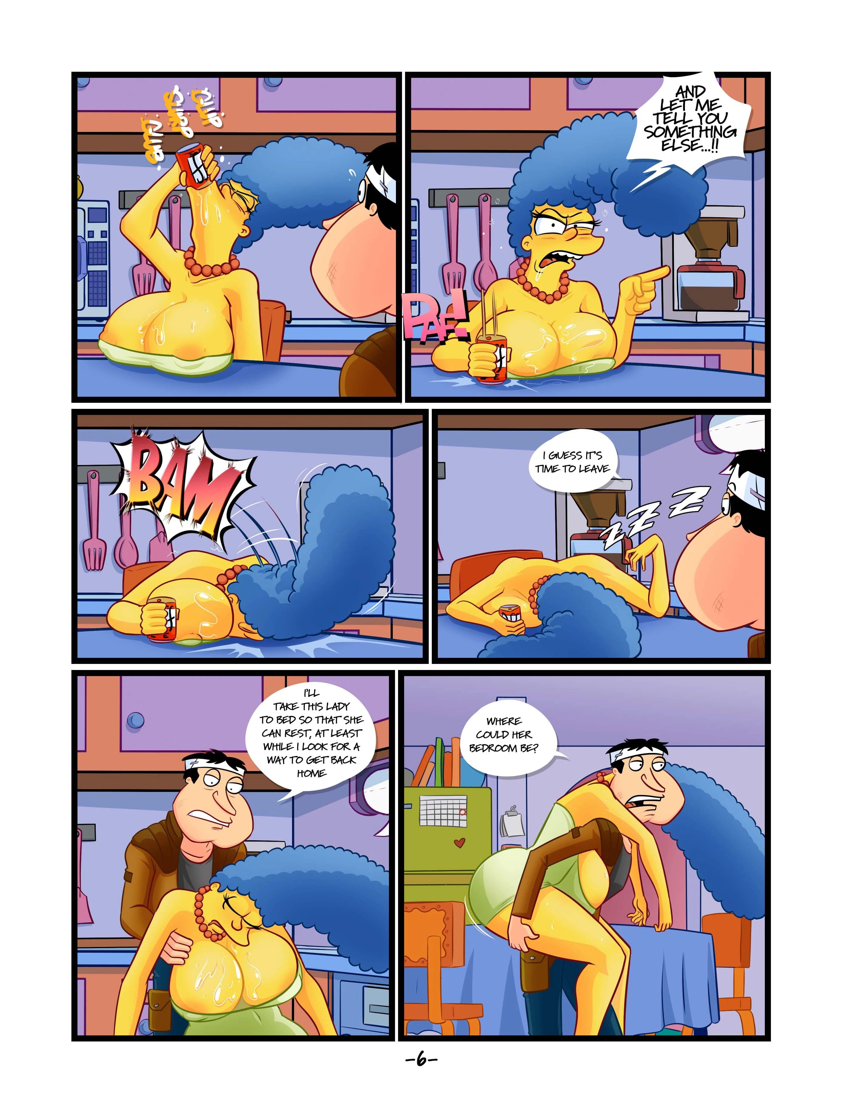 Quagmire – Into The Multiverse (Various) [KogeiKun] 2 . Quagmire - Into The Multiverse - Chapter 2 (Family Guy, The Simpsons) [KogeiKun] – page 6