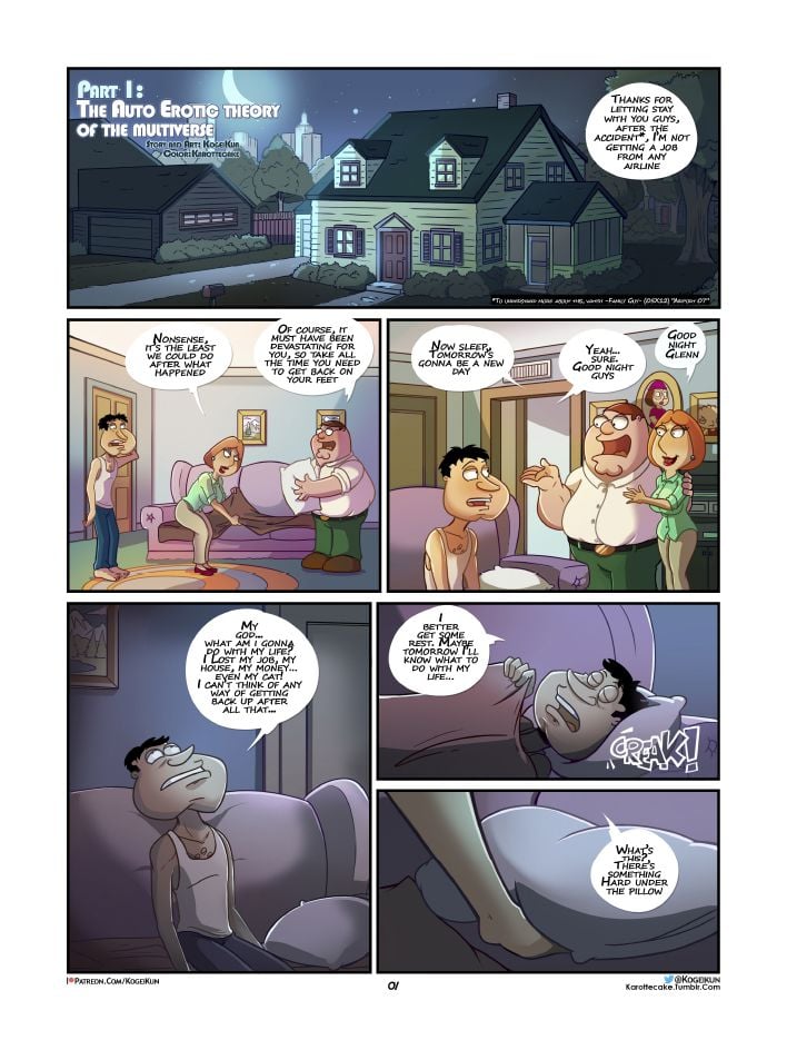 Quagmire – Into The Multiverse (Various) [KogeiKun] 1 . Quagmire - Into The Multiverse - Chapter 1 (Family Guy, Rick & Morty) [KogeiKun] – page 2