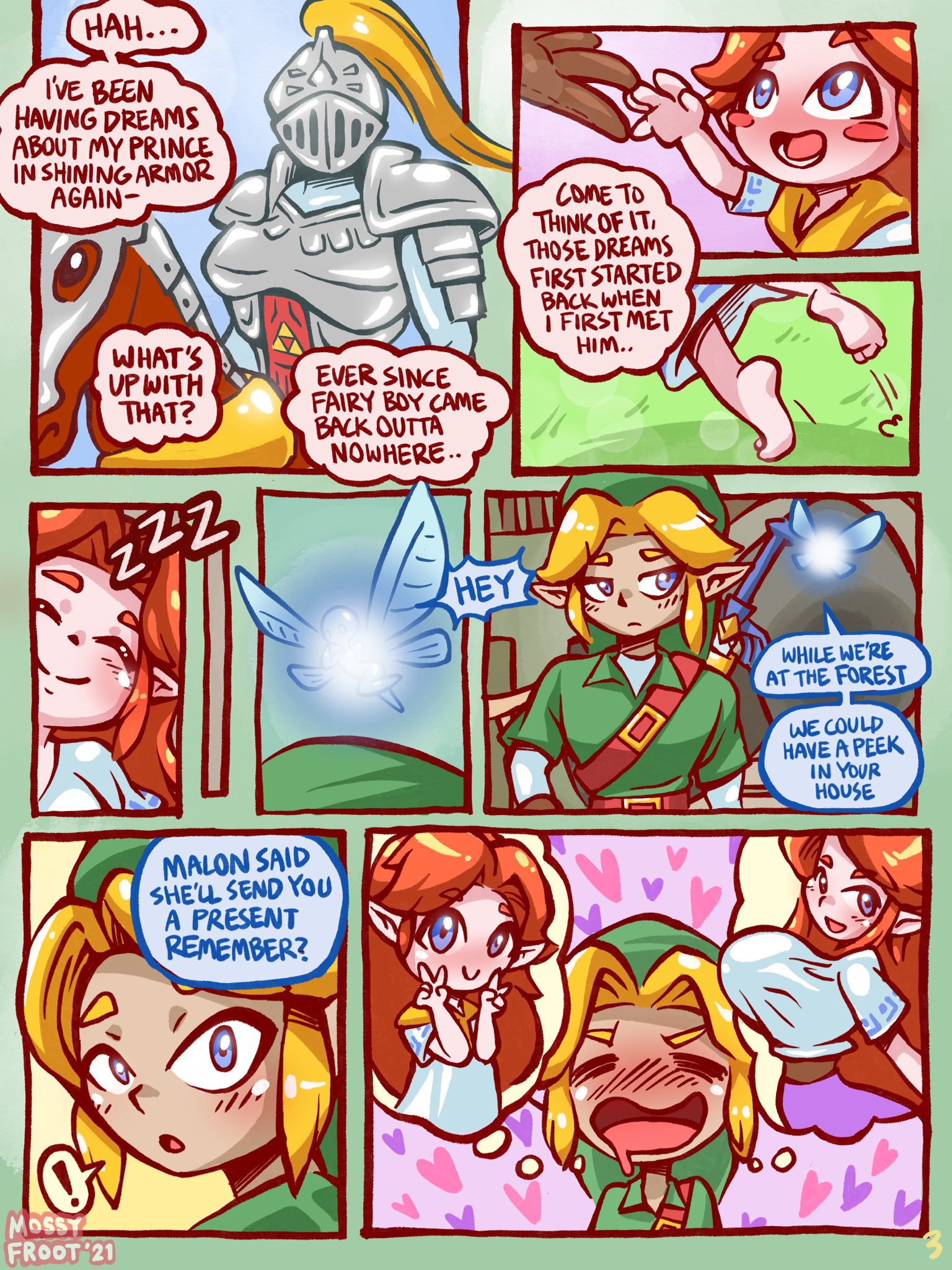 Malon’s Prince (The Legend of Zelda) [Mossy Froot] 1 . Malon's Prince - Chapter 1 (The Legend of Zelda) [Mossy Froot] – page 3