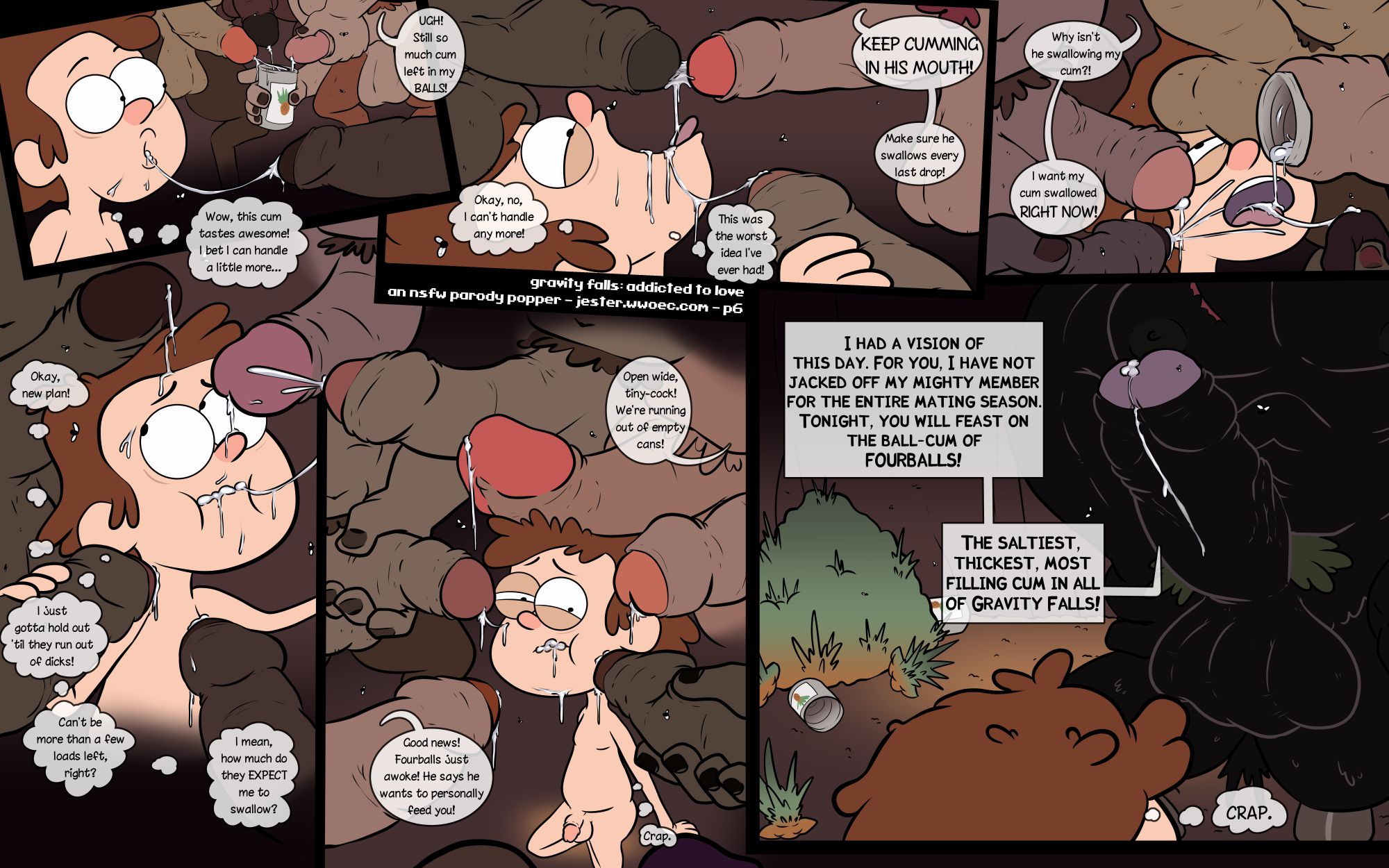 Addicted To Love (Gravity Falls) [Blargsnarf] 1 . Addicted To Love - Chapter 1 (Gravity Falls) [Blargsnarf] – page 6