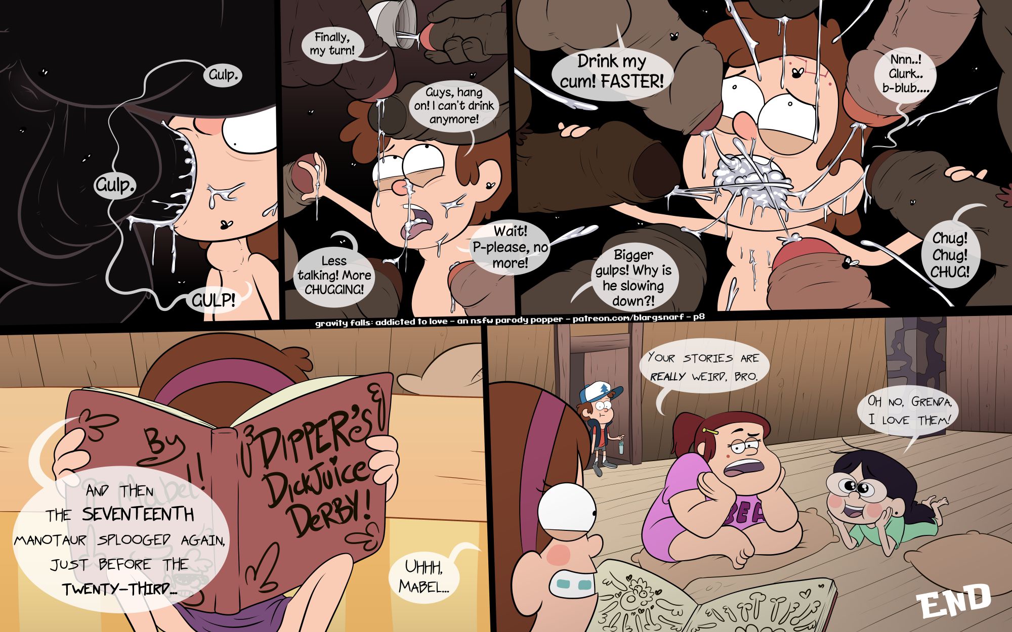 Addicted To Love (Gravity Falls) [Blargsnarf] 1 . Addicted To Love - Chapter 1 (Gravity Falls) [Blargsnarf] – page 8