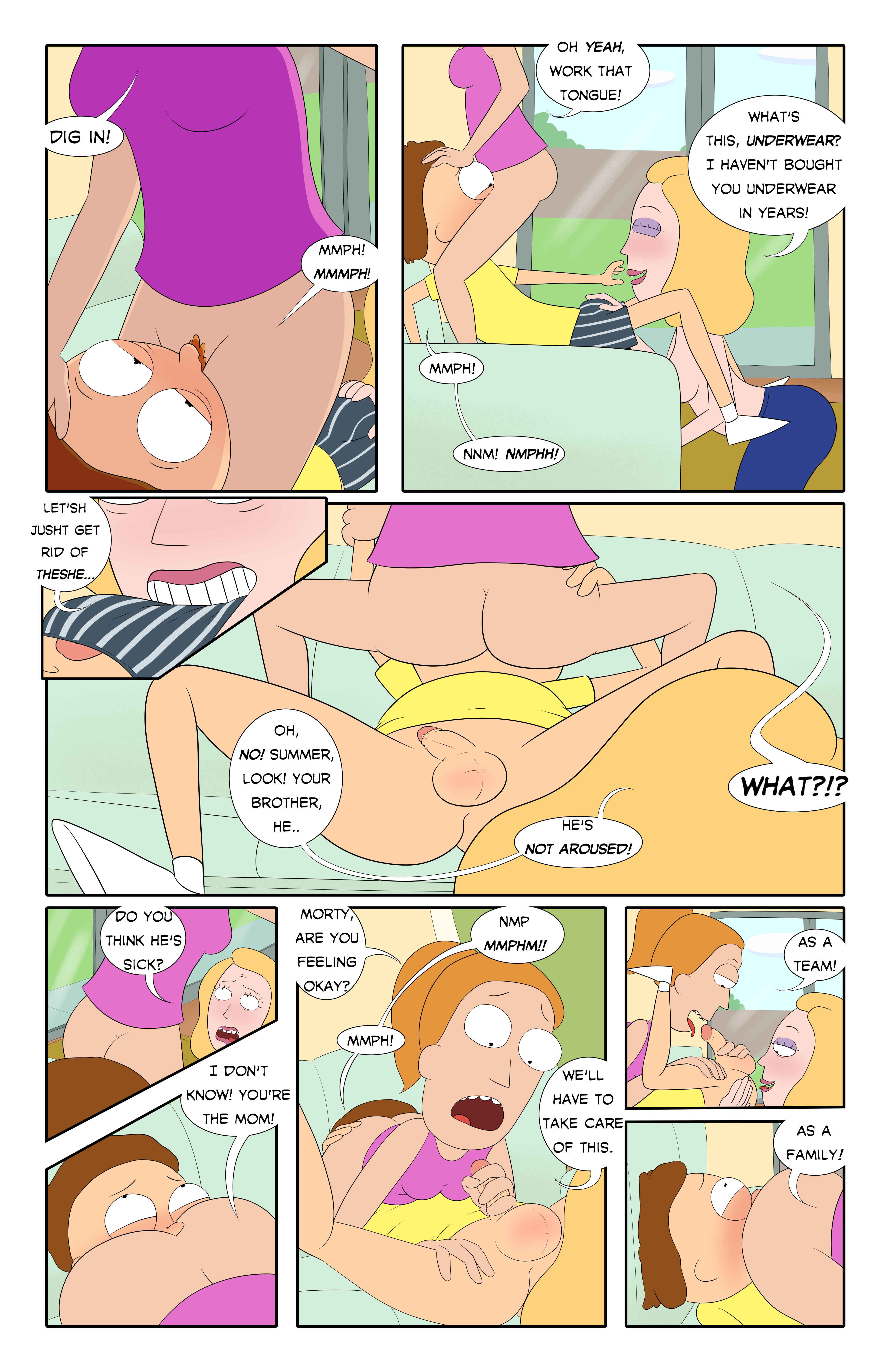 Dimension X-69 (Rick and Morty) [Blargsnarf] 1 . Dimension X-69 - Chapter 1(Rick and Morty) [Blargsnarf] – page 4