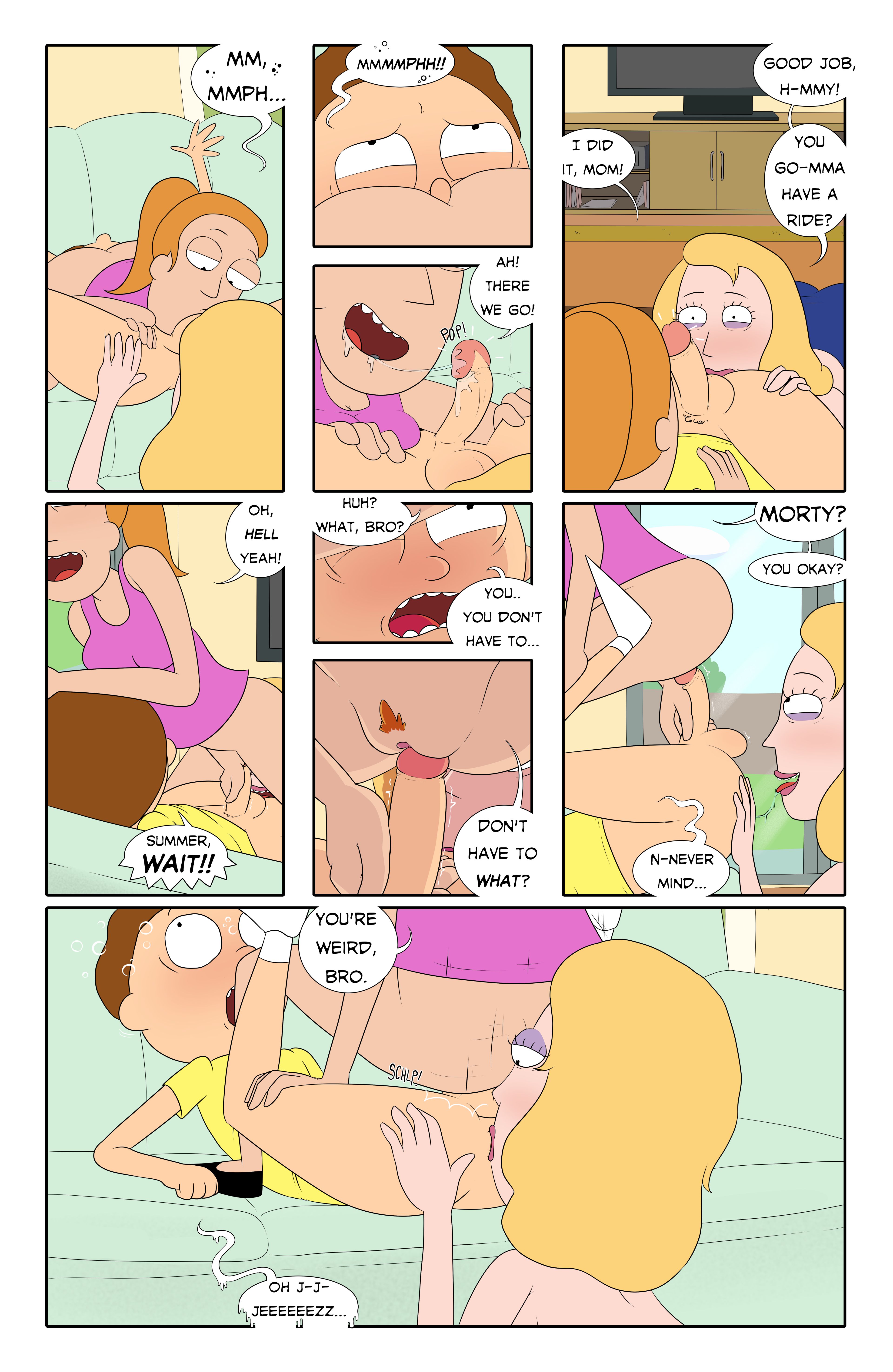 Dimension X-69 (Rick and Morty) [Blargsnarf] 1 . Dimension X-69 - Chapter 1(Rick and Morty) [Blargsnarf] – page 5