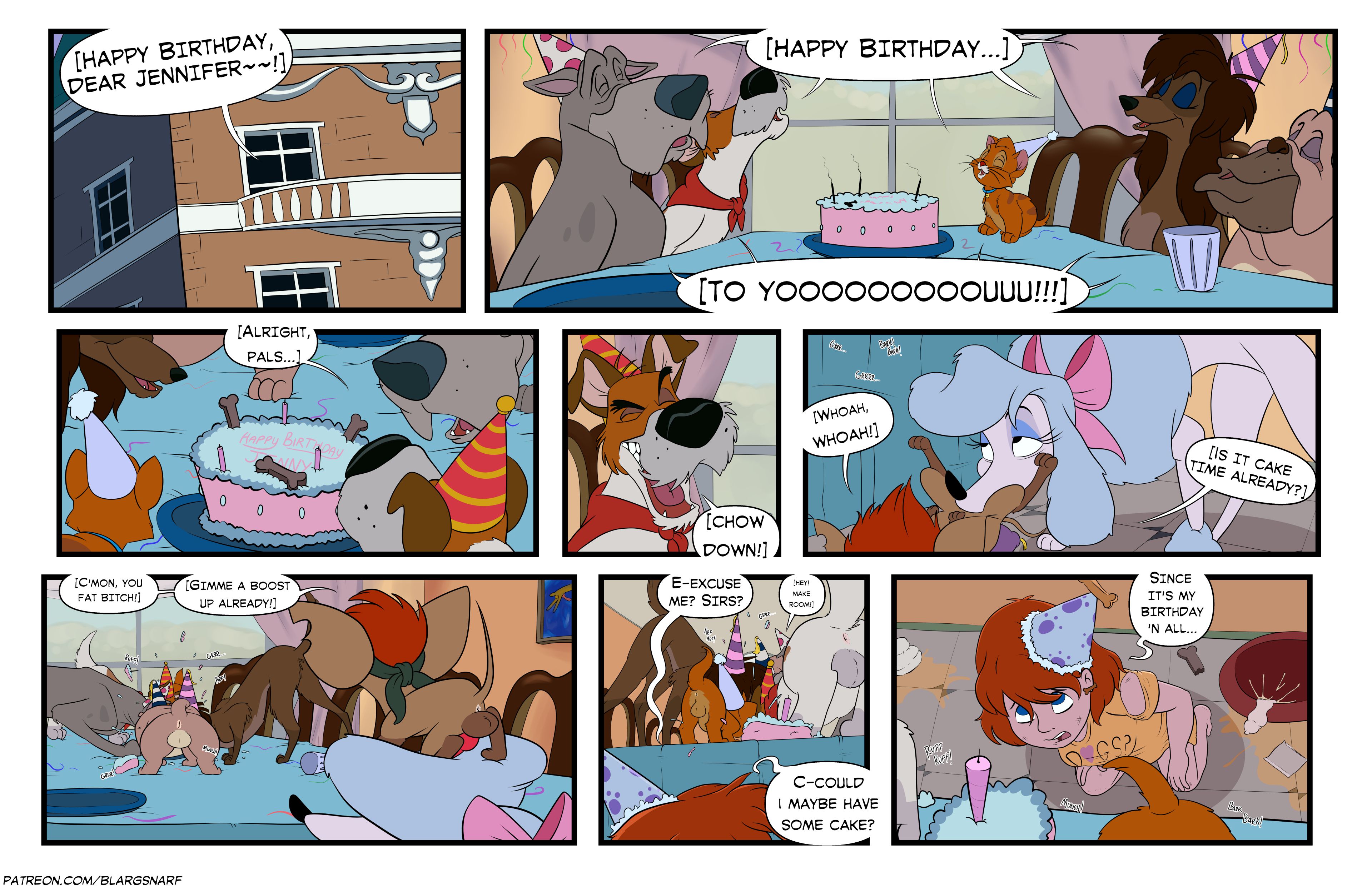 Birthday Girl (Oliver &amp; Company) [Blargsnarf] 1 . Birthday Girl - [ZOO]Chapter 1 (Oliver & Company) [Blargsnarf] – page 3