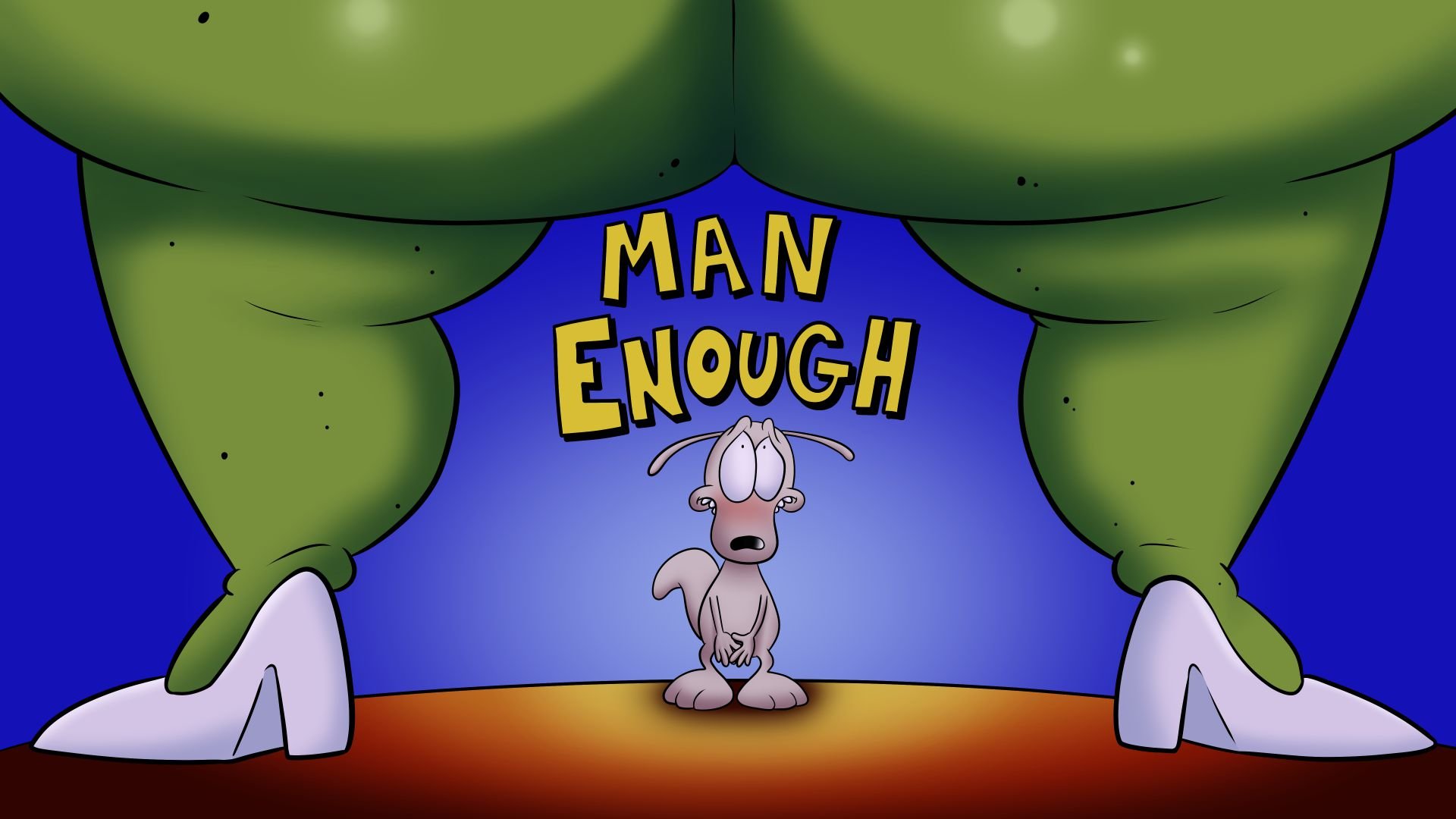 Man Enough (Rocko’s Modern Life) [Blargsnarf] 1 . Man Enough - Chapter 1 (Rocko's Modern Life) [Blargsnarf] – page 1