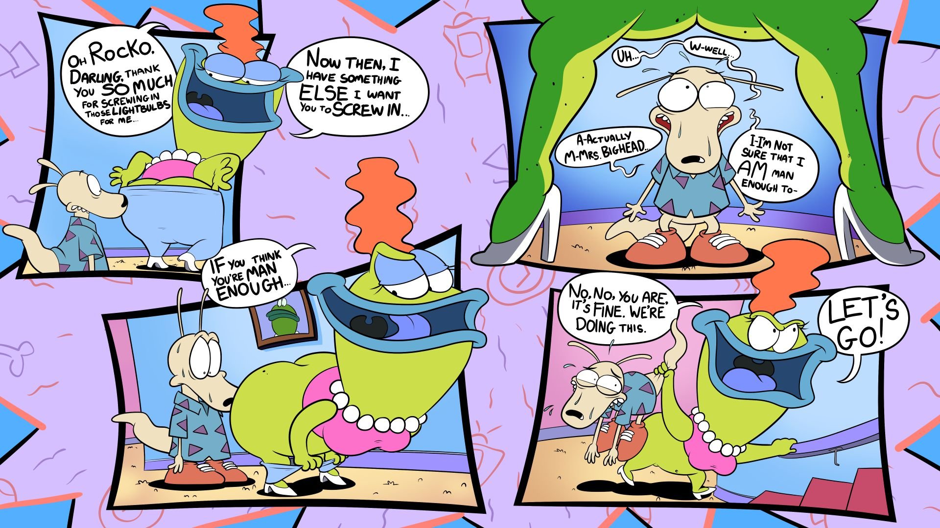 Man Enough (Rocko’s Modern Life) [Blargsnarf] 1 . Man Enough - Chapter 1 (Rocko's Modern Life) [Blargsnarf] – page 3