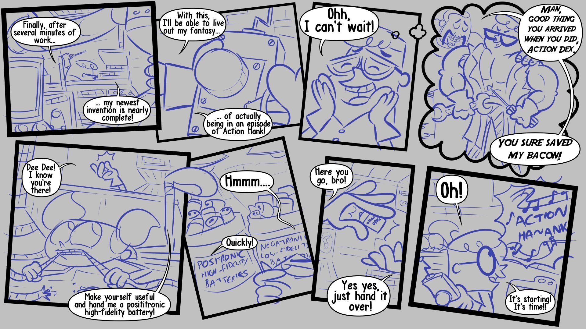 Action Skank (Dexter’s Laboratory) [Blargsnarf] 1 . Action Skank - Chapter 1 (Dexter's Laboratory) [Blargsnarf] – page 18