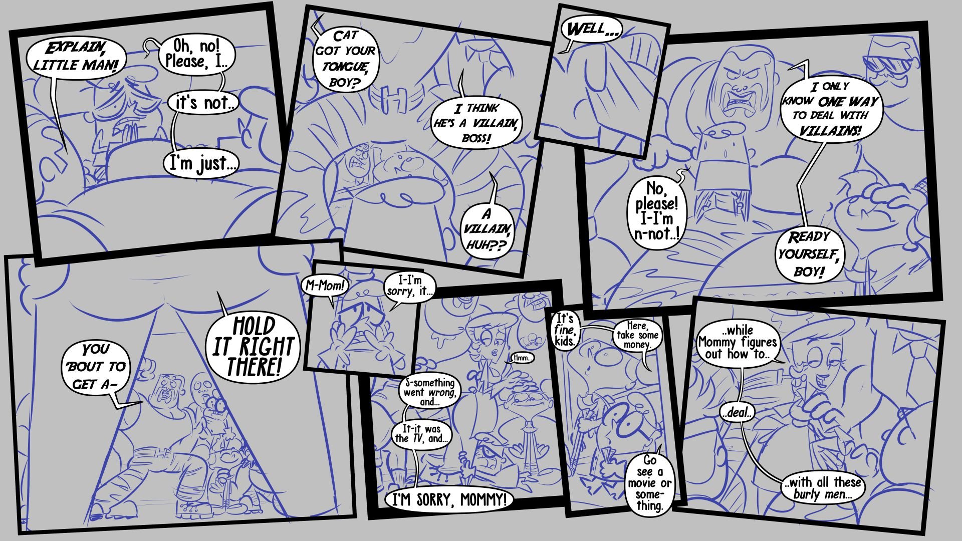 Action Skank (Dexter’s Laboratory) [Blargsnarf] 1 . Action Skank - Chapter 1 (Dexter's Laboratory) [Blargsnarf] – page 19