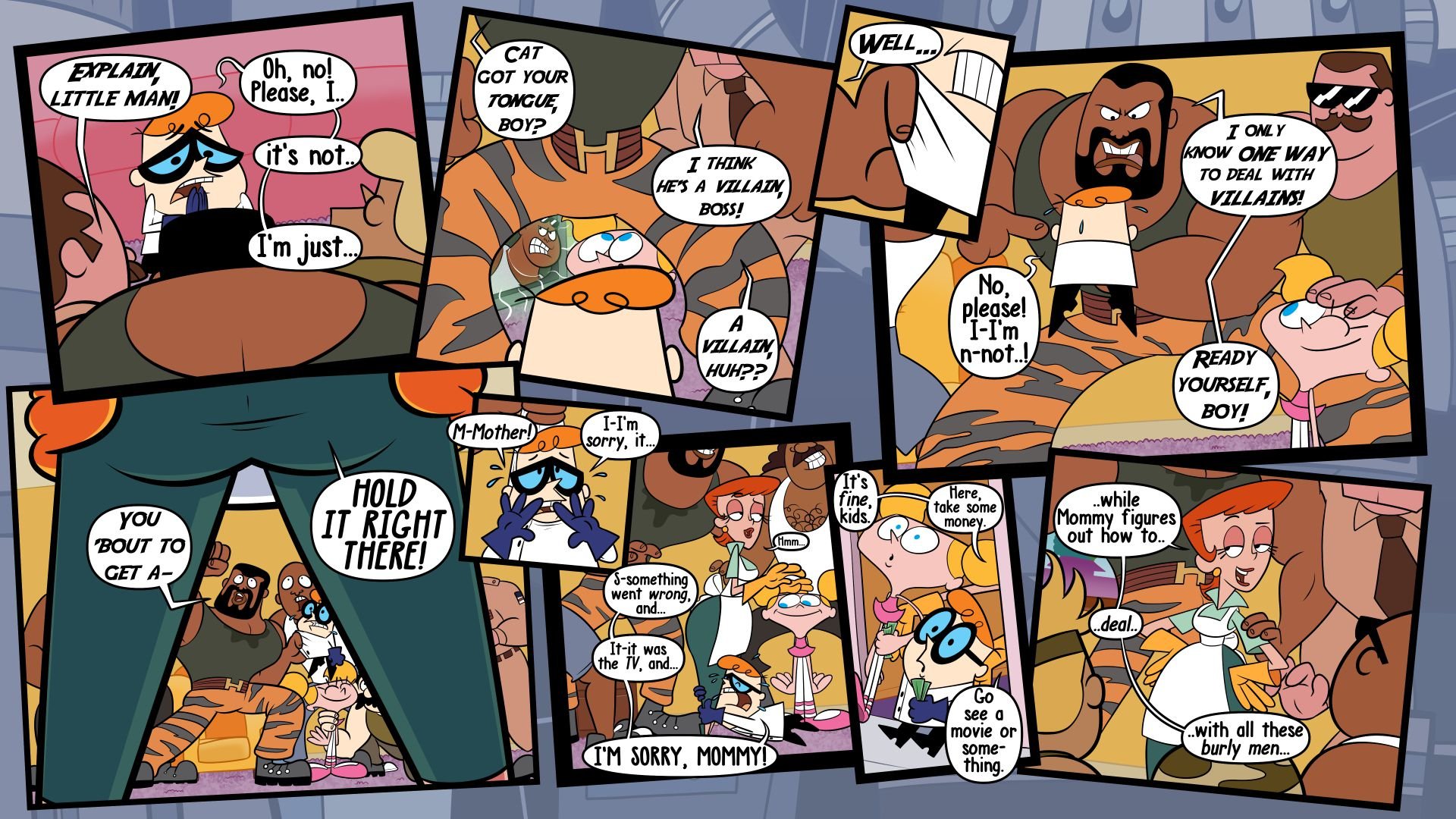 Action Skank (Dexter’s Laboratory) [Blargsnarf] 1 . Action Skank - Chapter 1 (Dexter's Laboratory) [Blargsnarf] – page 9