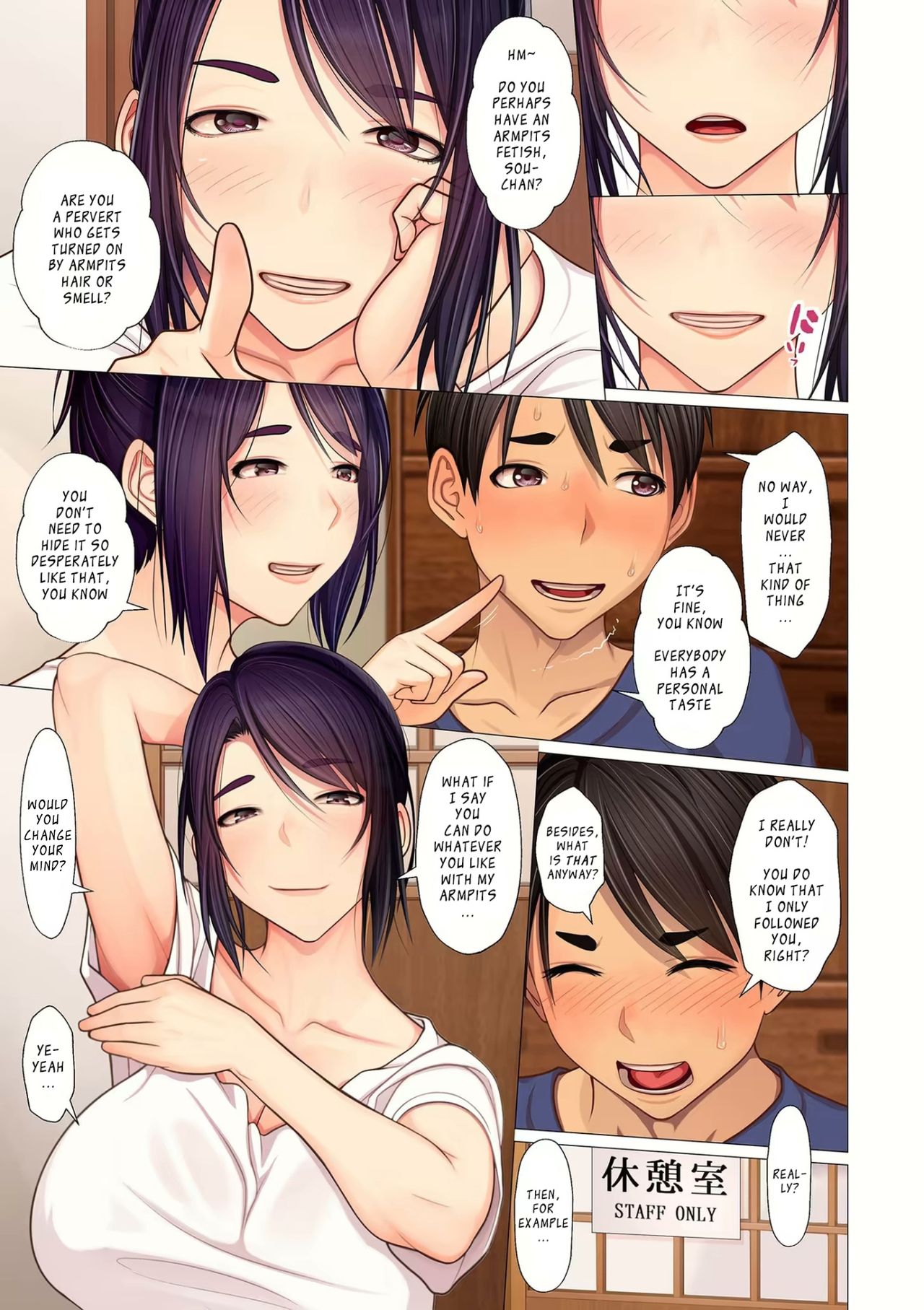 Auntie’s Armpits, Sweat, etc… [Emori Uki] 1 . Auntie's Armpits, Sweat, etc... - Chapter 1 [Emori Uki] – page 7