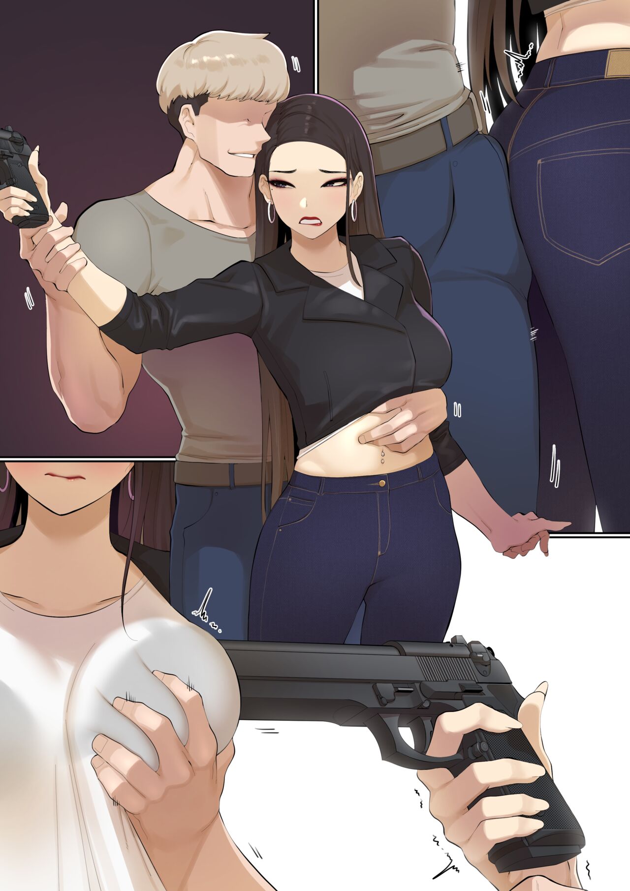 It’s Normal for us to Have Sex if You Lose Right? [ABBB] 1 . It's Normal for us to Have Sex if You Lose Right - Gun edition - Chapter 1 [ABBB] – page 37