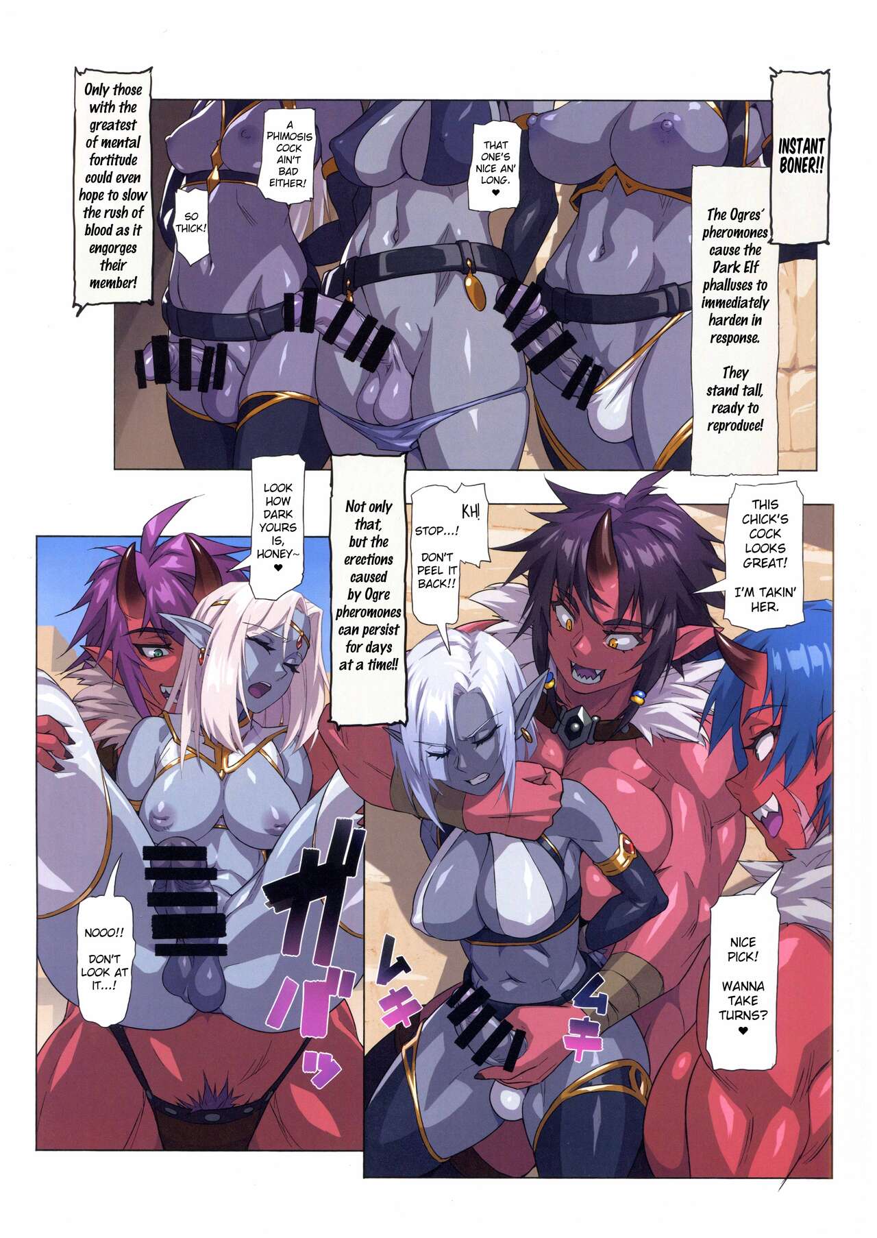 Ogre Vs Dark Elf [Mikoyan] 1 . Ogre Vs Dark Elf - Chapter 1 [Mikoyan] – page 4