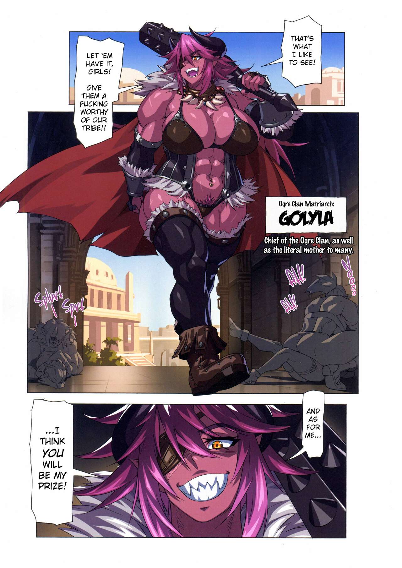 Ogre Vs Dark Elf [Mikoyan] 1 . Ogre Vs Dark Elf - Chapter 1 [Mikoyan] – page 7