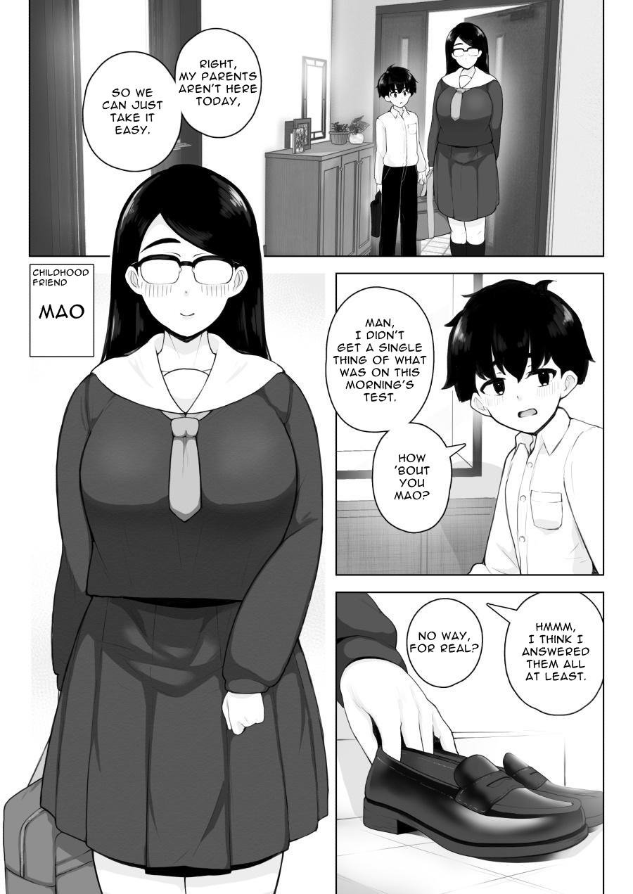 My instinct is telling me to cum inside my childhood friend who has the biggest butt in class and wears glasses [Sasanoha Toro] 1 . My instinct is telling me to cum inside my childhood friend who has the biggest butt in class and wears glasses - Chapter 1 [Sasanoha Toro] – page 2