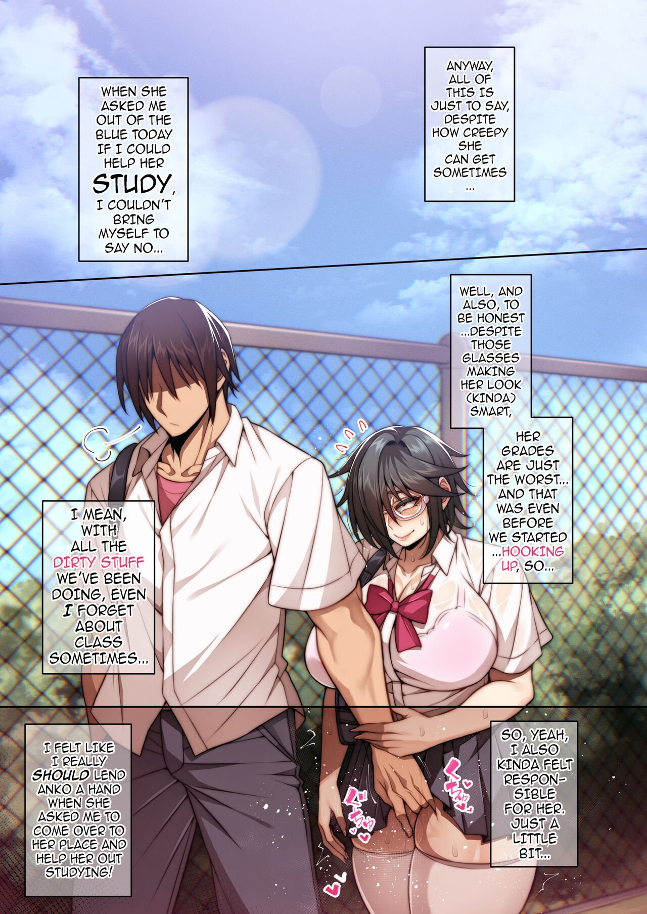 The Nymphos Who’re Up for Anything [Korotsuke] 2 . The Nymphos Who’re Up for Anything - Creepy Glasses - Chapter 2 [Korotsuke] – page 6
