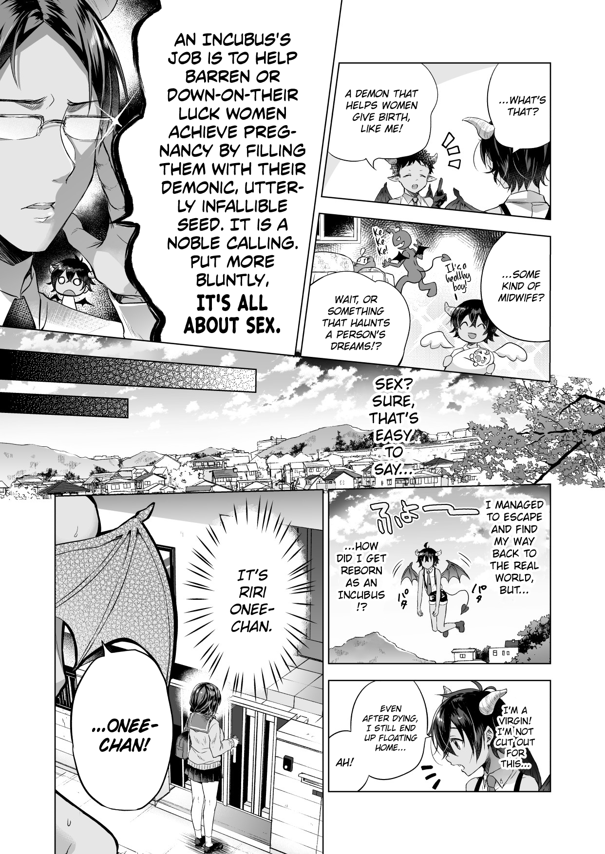 A Reincarnated Succubus Wants to Impregnate the Girl Next Door [Mitsuki Tsumi] 1 . A Reincarnated Succubus Wants to Impregnate the Girl Next Door - Chapter 1 [Mitsuki Tsumi] – page 6