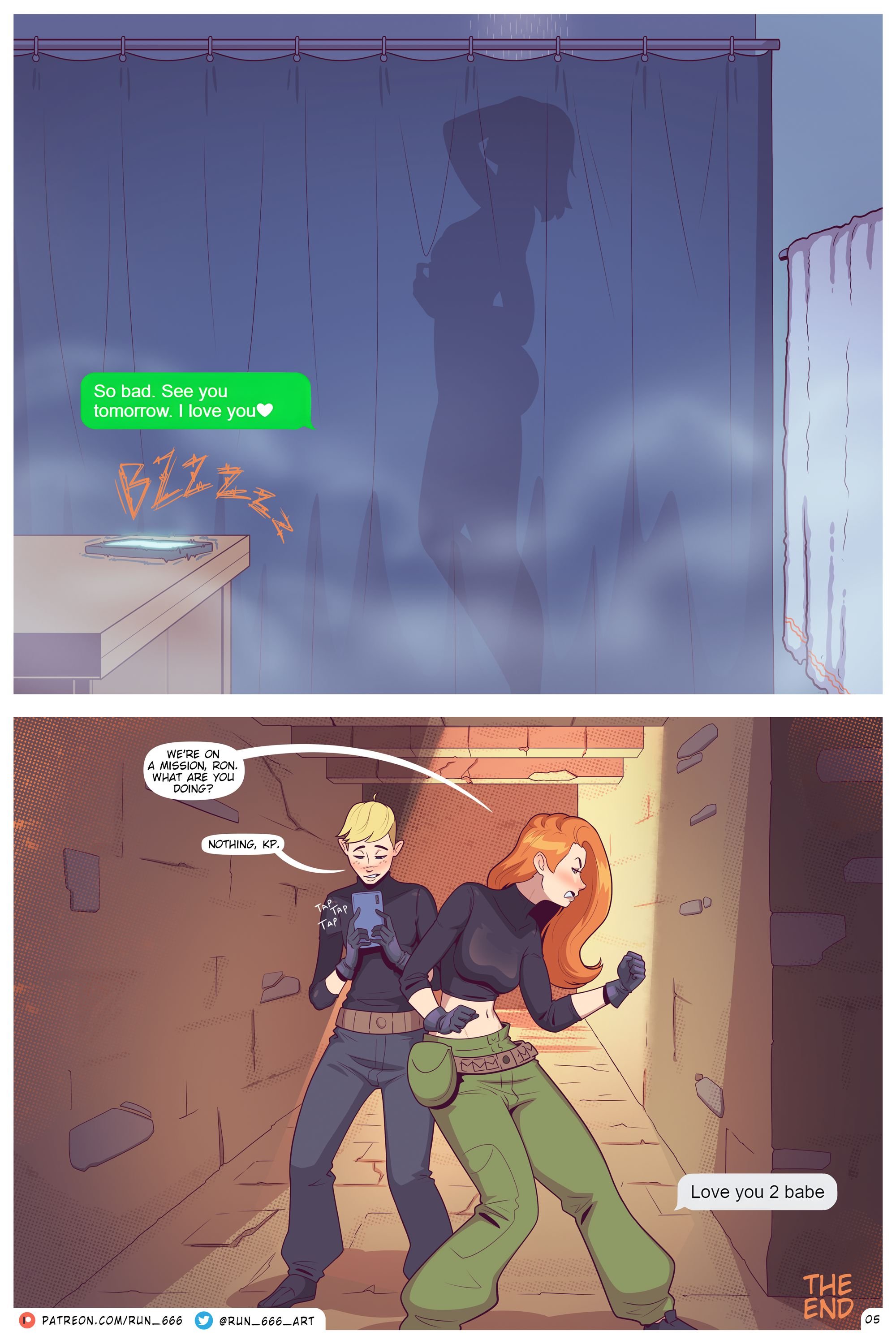 Ann Possible Sexting (Kim Possible) [Run 666] 1 . Ann Possible Sexting - Chapter 1 (Kim Possible) [Run 666] – page 6