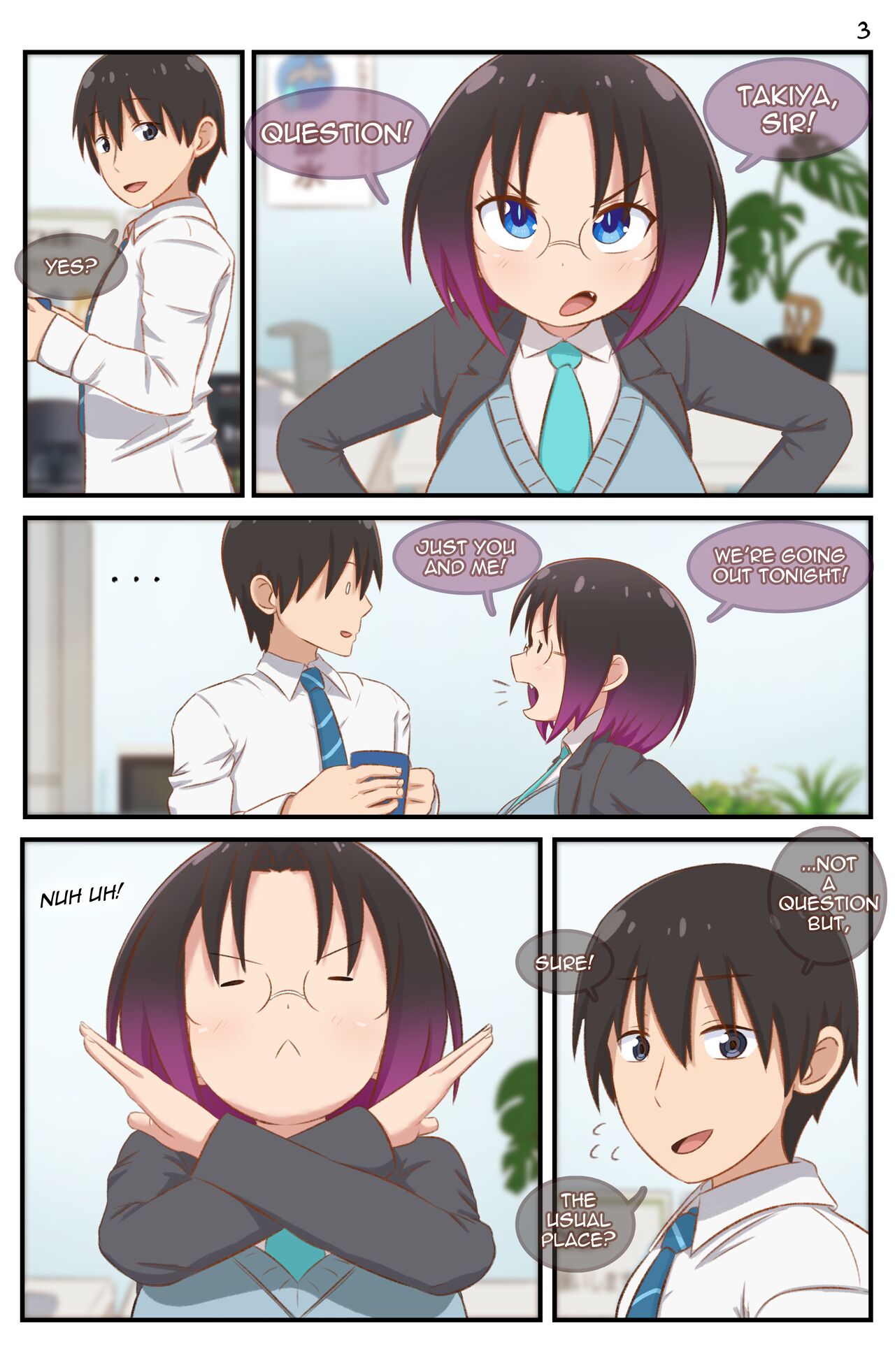My Place (Miss Kobayashi’s Dragon Maid S) [GreatM8] 1 . My Place - Chapter 1 (Miss Kobayashi's Dragon Maid S) [GreatM8] – page 4