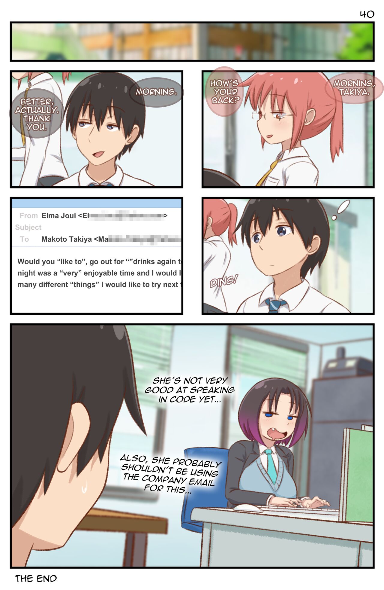 My Place (Miss Kobayashi’s Dragon Maid S) [GreatM8] 1 . My Place - Chapter 1 (Miss Kobayashi's Dragon Maid S) [GreatM8] – page 41