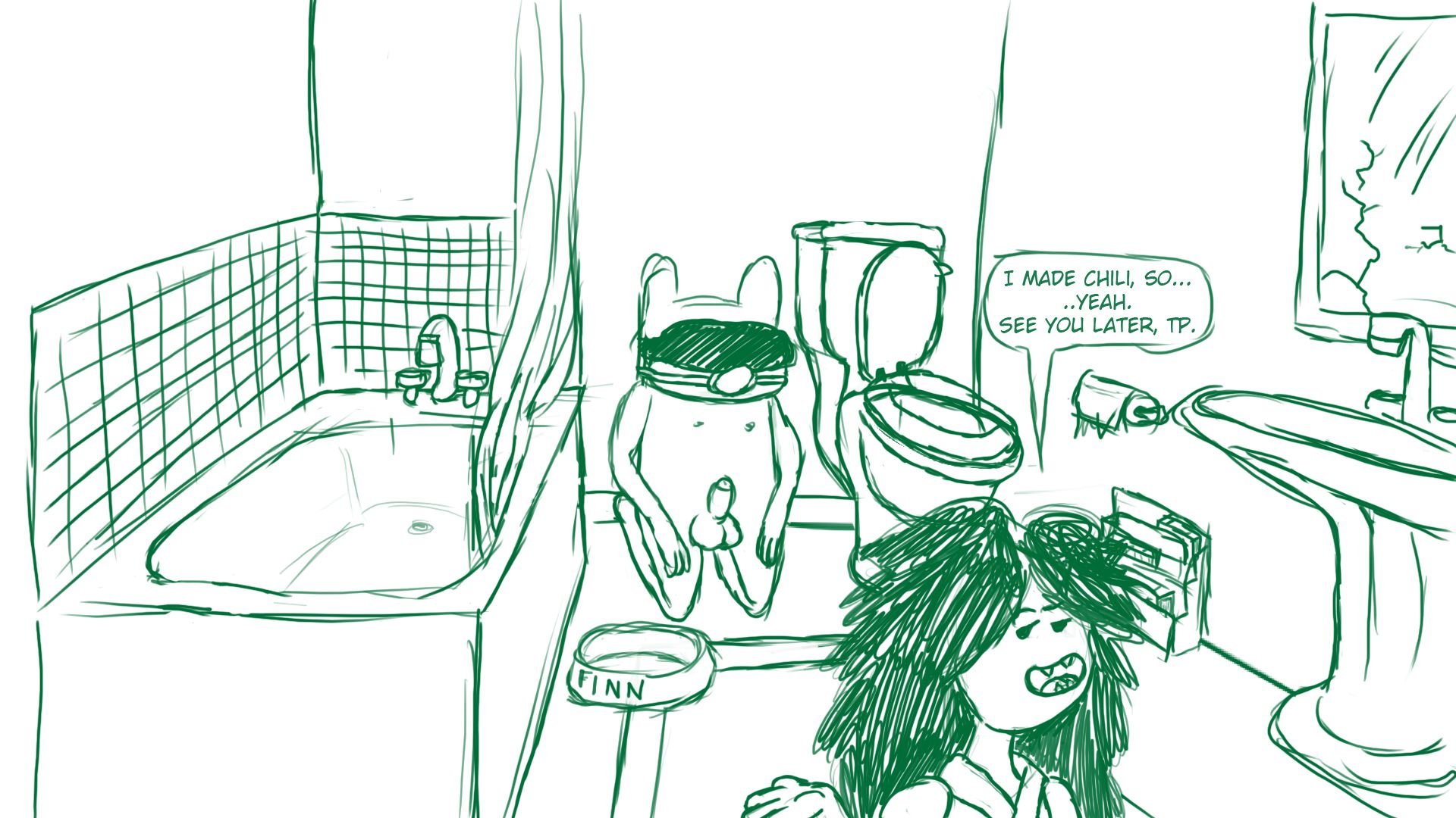 Toilet (Adventure Time) [Blargsnarf] 1 . Toilet - Chapter 1 (Adventure Time) [Blargsnarf] – page 11