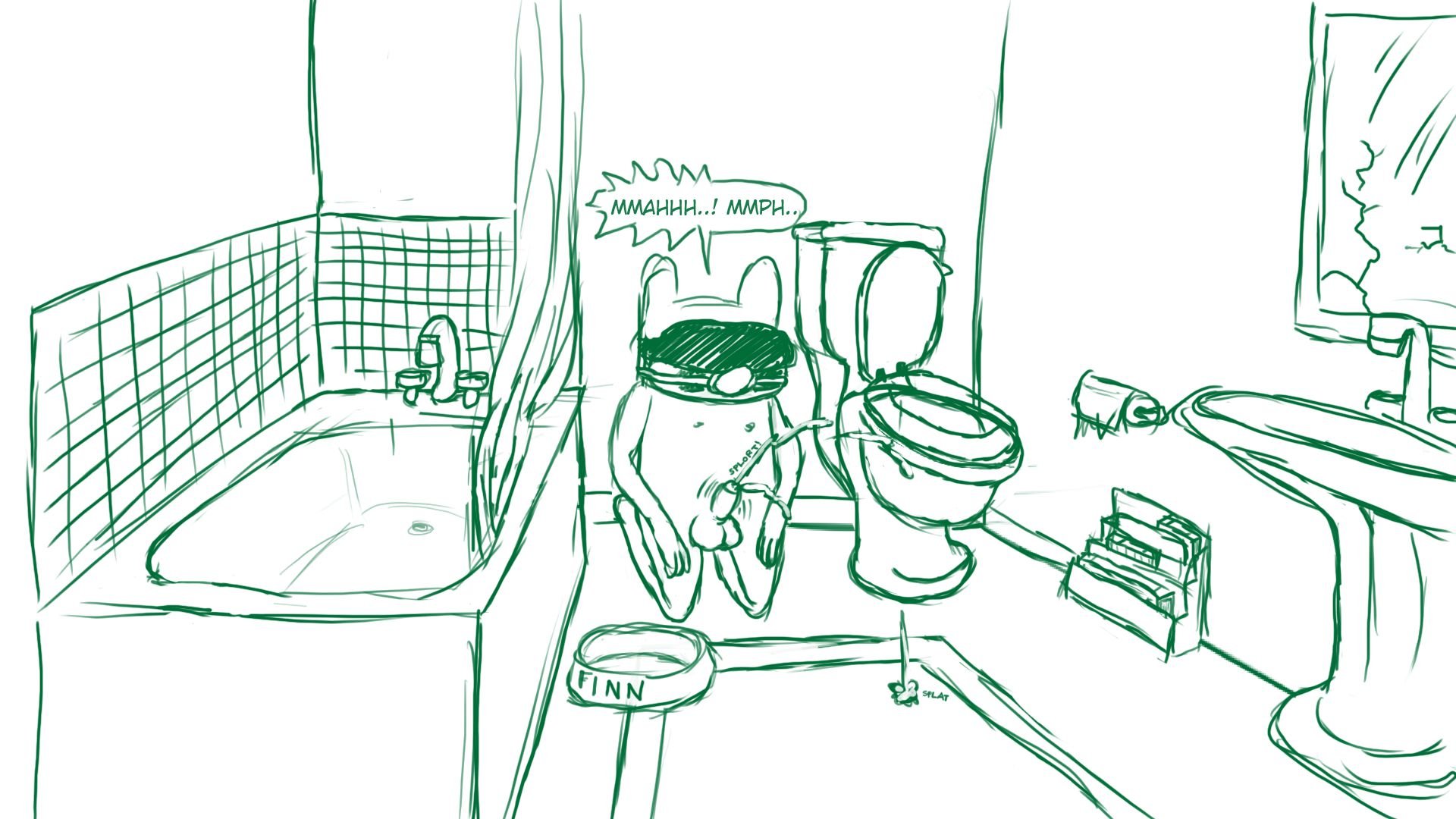 Toilet (Adventure Time) [Blargsnarf] 1 . Toilet - Chapter 1 (Adventure Time) [Blargsnarf] – page 13