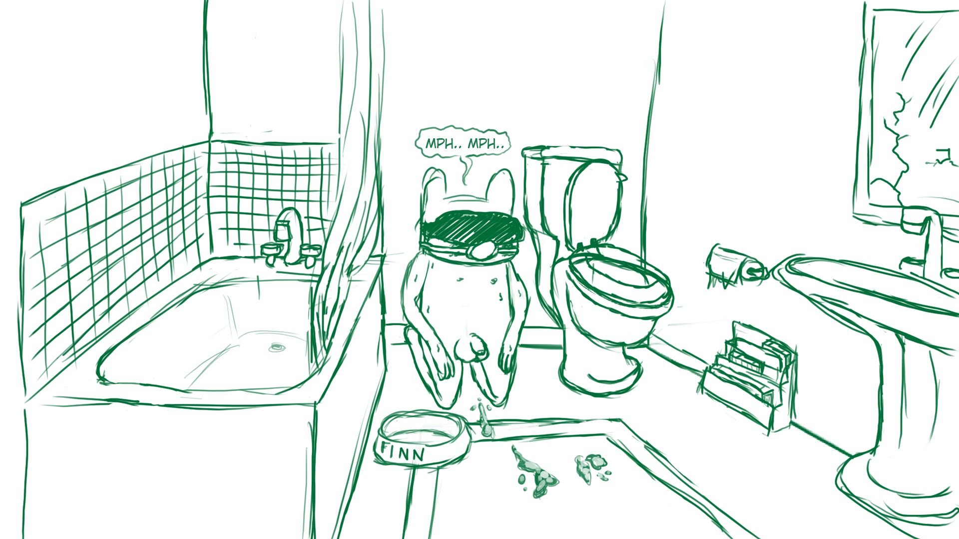 Toilet (Adventure Time) [Blargsnarf] 1 . Toilet - Chapter 1 (Adventure Time) [Blargsnarf] – page 14