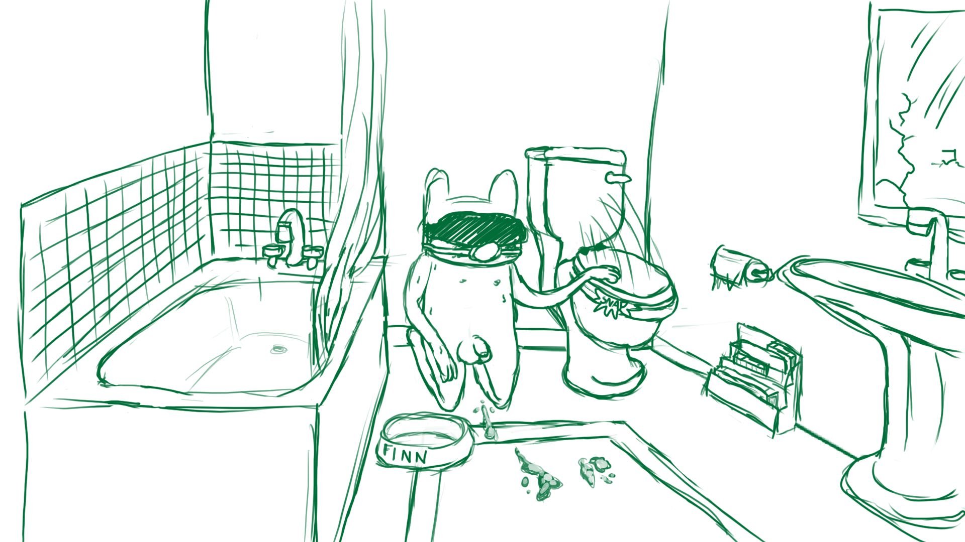 Toilet (Adventure Time) [Blargsnarf] 1 . Toilet - Chapter 1 (Adventure Time) [Blargsnarf] – page 15