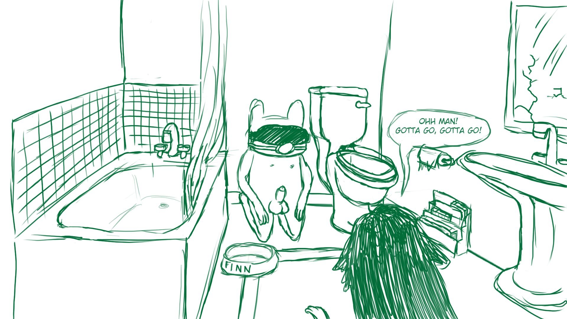 Toilet (Adventure Time) [Blargsnarf] 1 . Toilet - Chapter 1 (Adventure Time) [Blargsnarf] – page 2