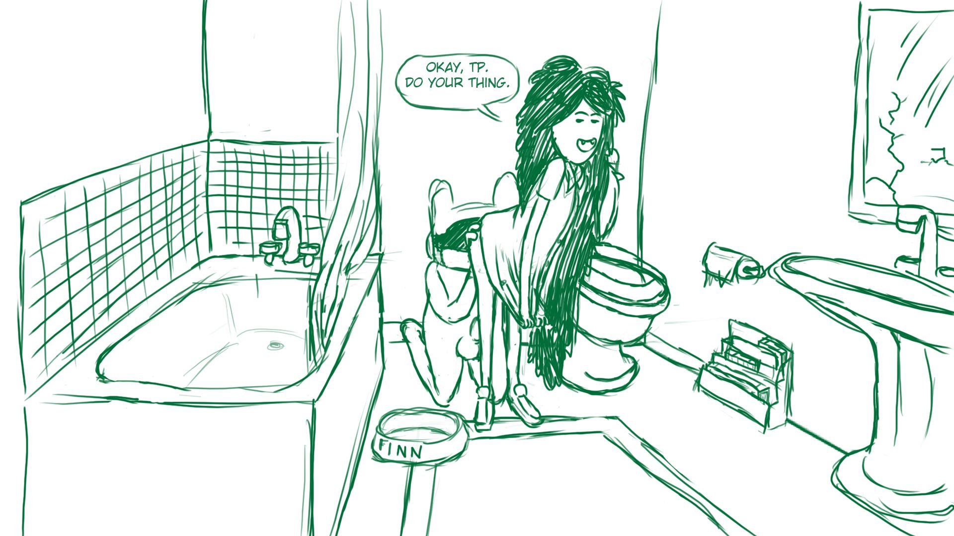 Toilet (Adventure Time) [Blargsnarf] 1 . Toilet - Chapter 1 (Adventure Time) [Blargsnarf] – page 7