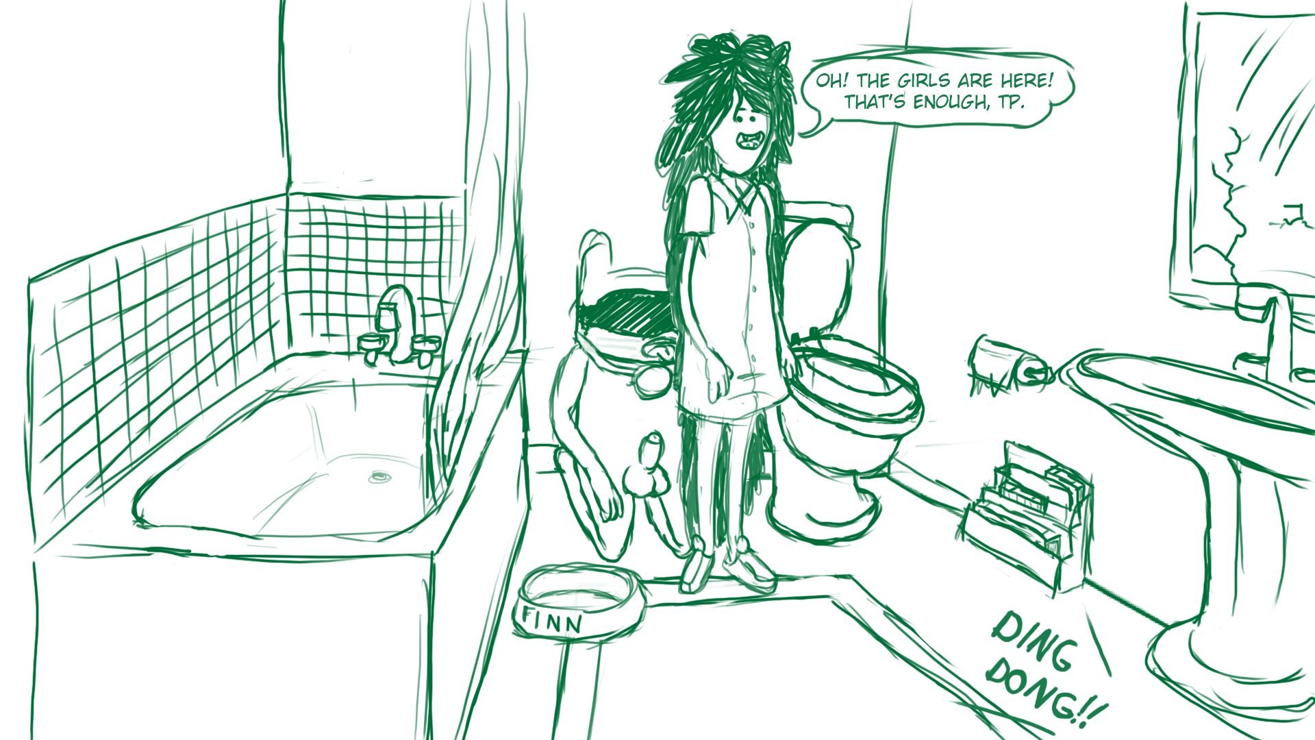 Toilet (Adventure Time) [Blargsnarf] 1 . Toilet - Chapter 1 (Adventure Time) [Blargsnarf] – page 9