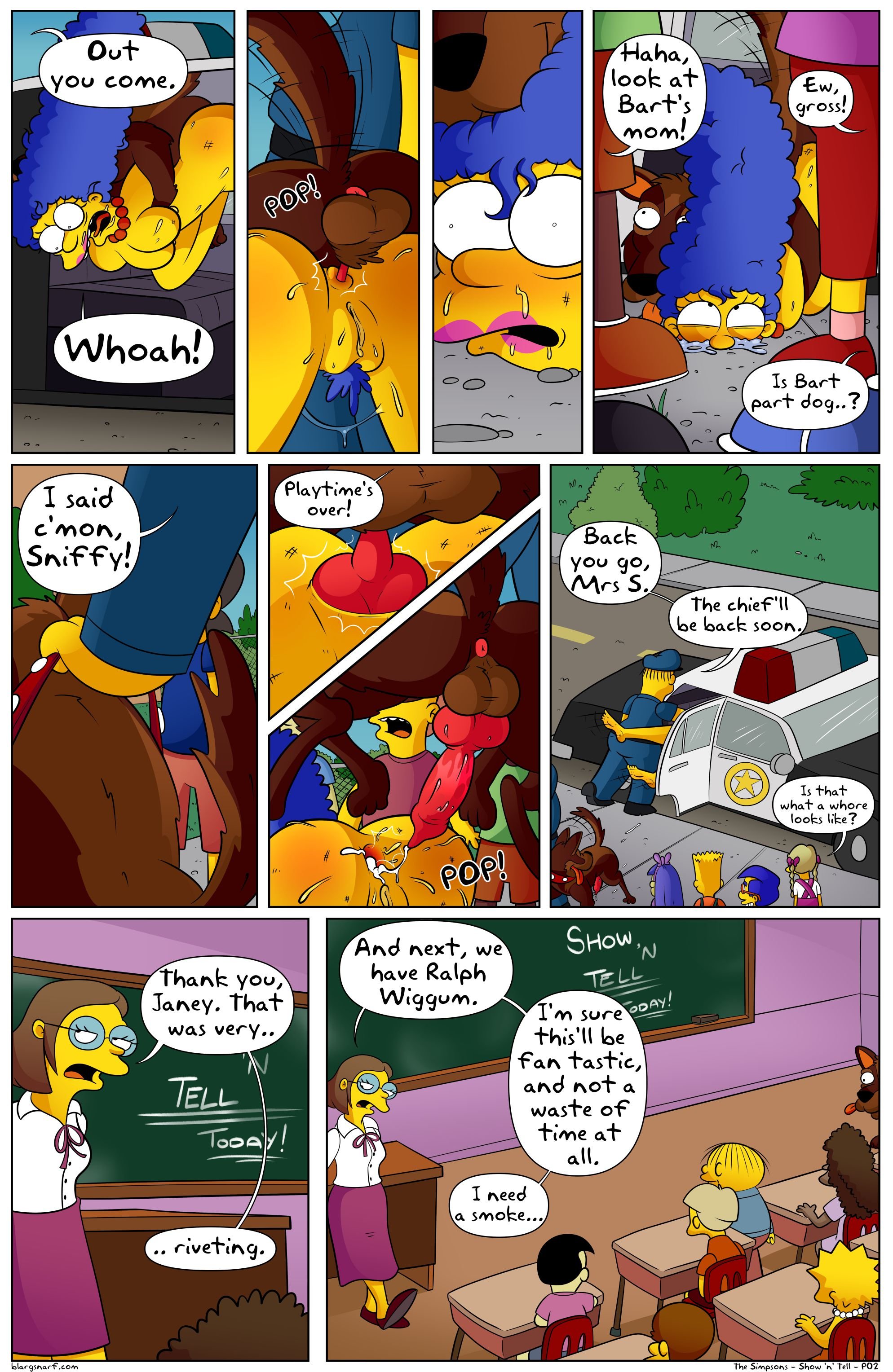 Show’n Tell (The Simpsons) [Blargsnarf] 1 . Show'n Tell - [ZOO](The Simpsons) [Blargsnarf] – page 3