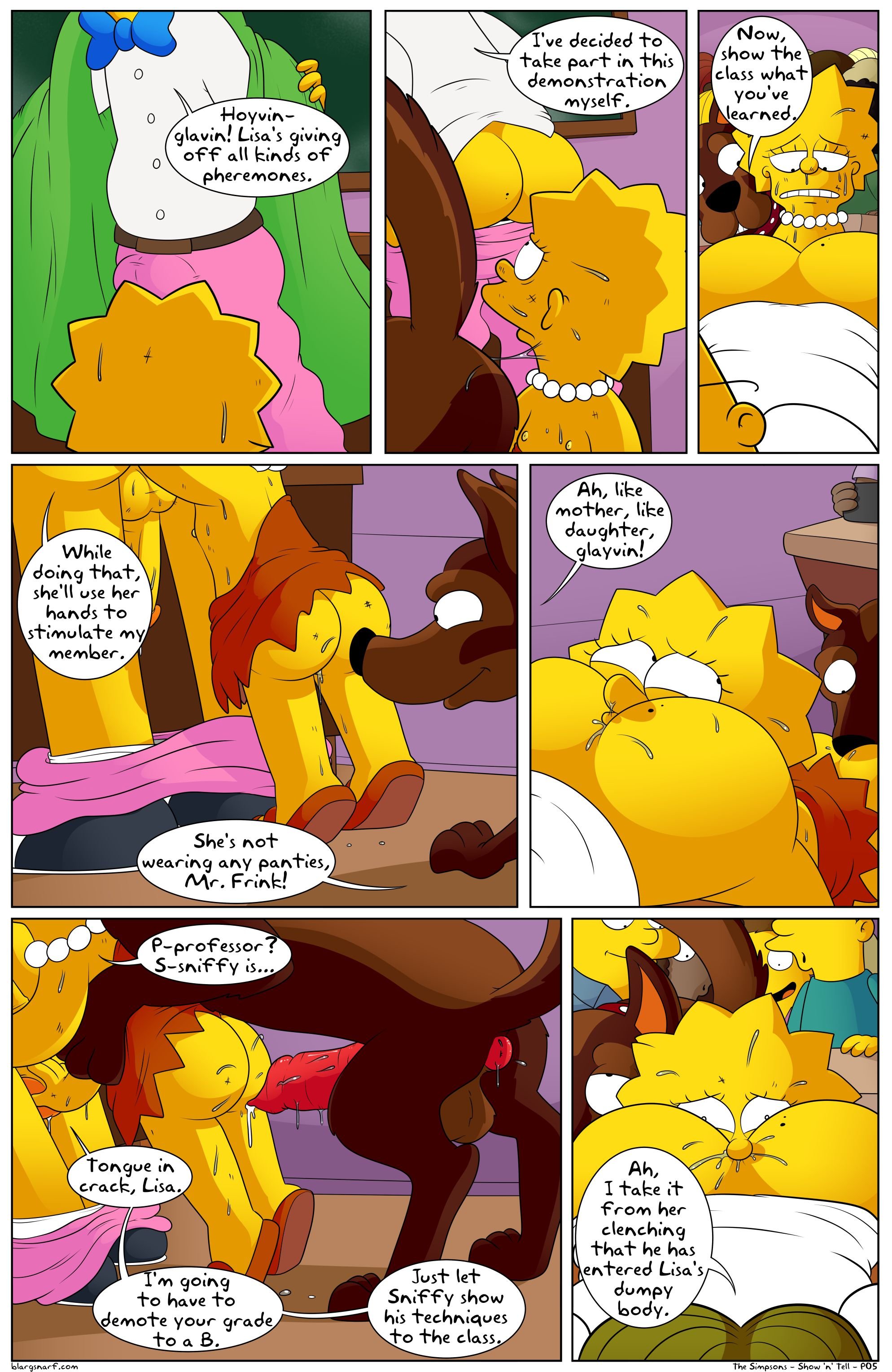 Show’n Tell (The Simpsons) [Blargsnarf] 1 . Show'n Tell - [ZOO](The Simpsons) [Blargsnarf] – page 6