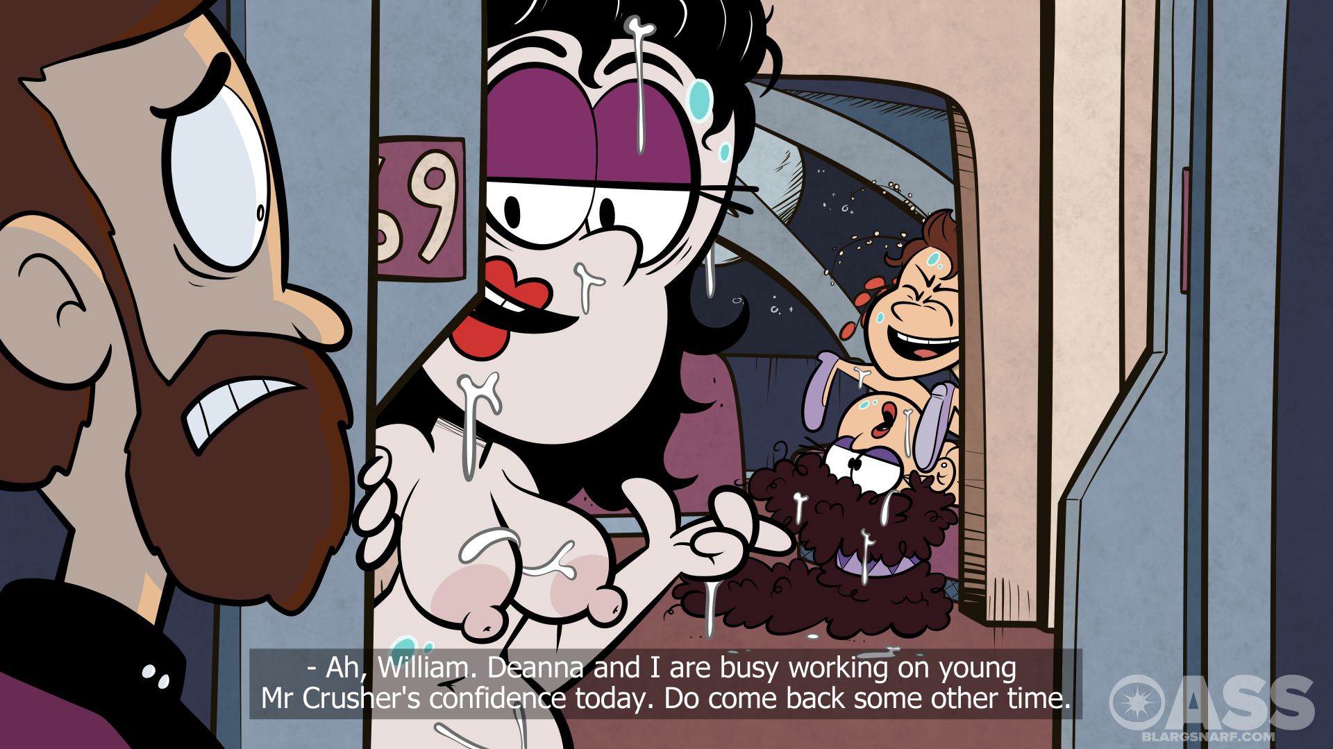 Crushing the Trois (Star Trek) [Blargsnarf] 1 . Crushing the Trois - Chapter 1 (Star Trek) [Blargsnarf] – page 2