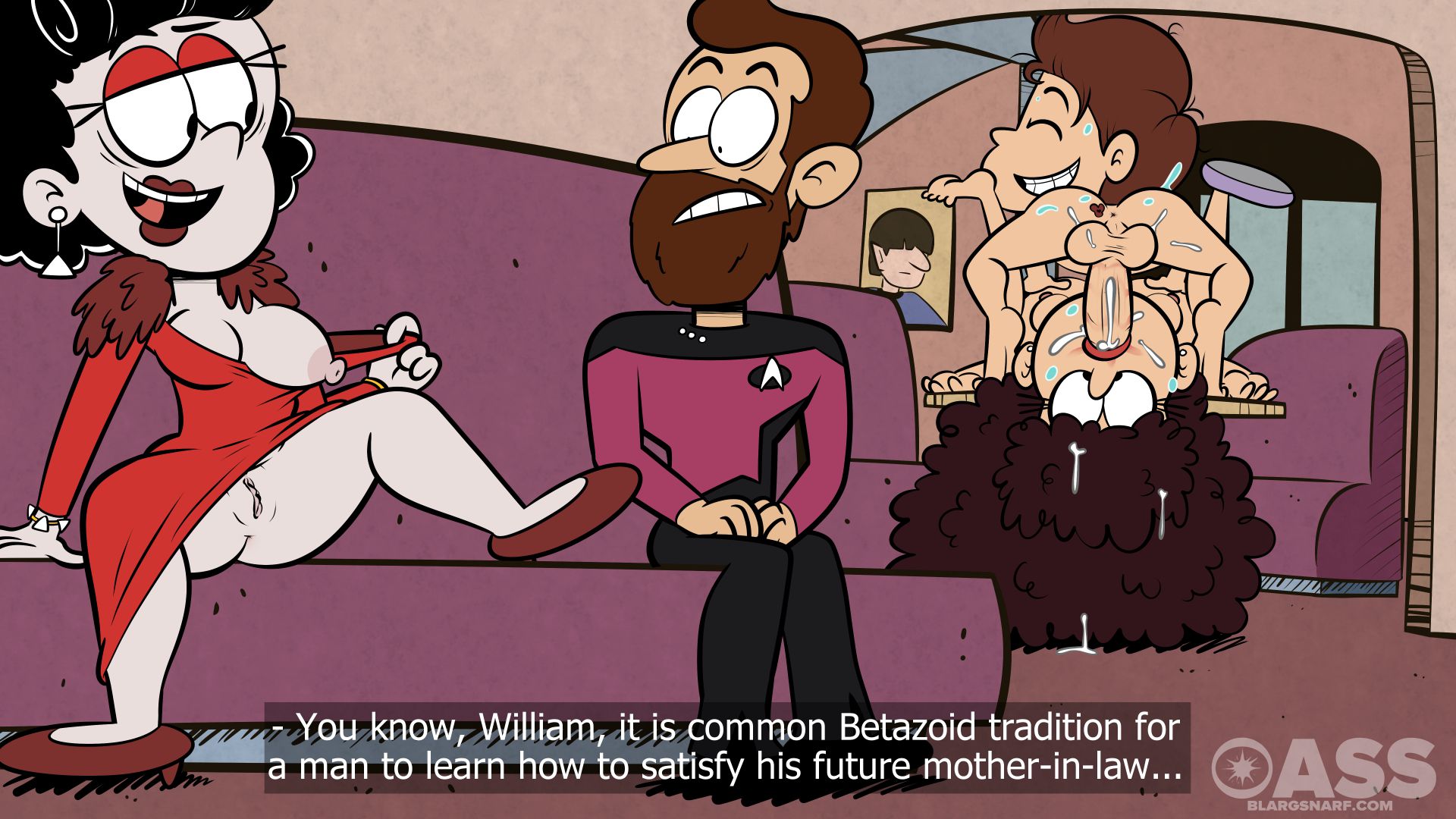 Crushing the Trois (Star Trek) [Blargsnarf] 1 . Crushing the Trois - Chapter 1 (Star Trek) [Blargsnarf] – page 3