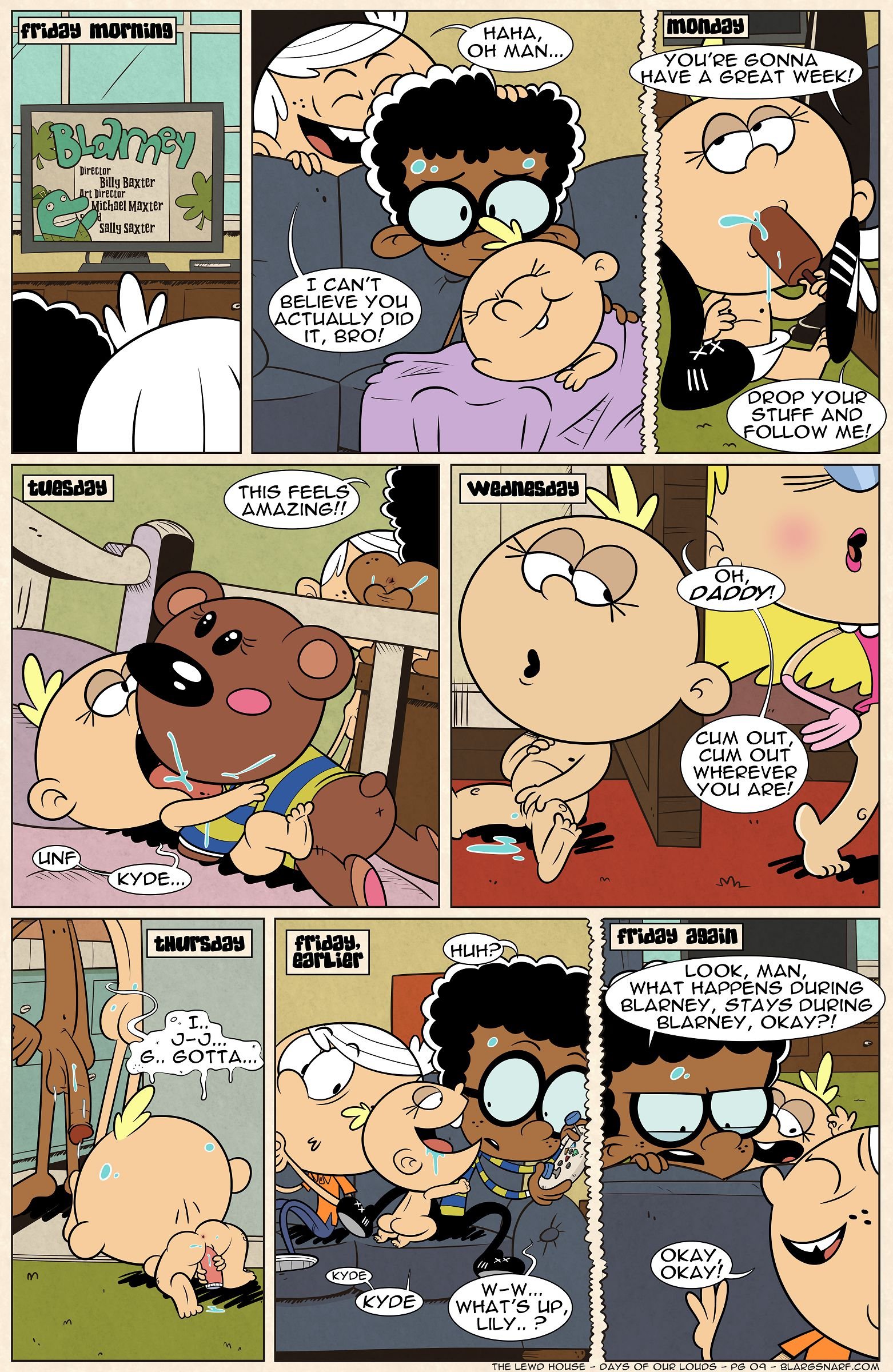 The Days Of Our Louds (The Loud House) [Blargsnarf] 1 . The Days Of Our Louds - Chapter 1 (The Loud House) [Blargsnarf] – page 10
