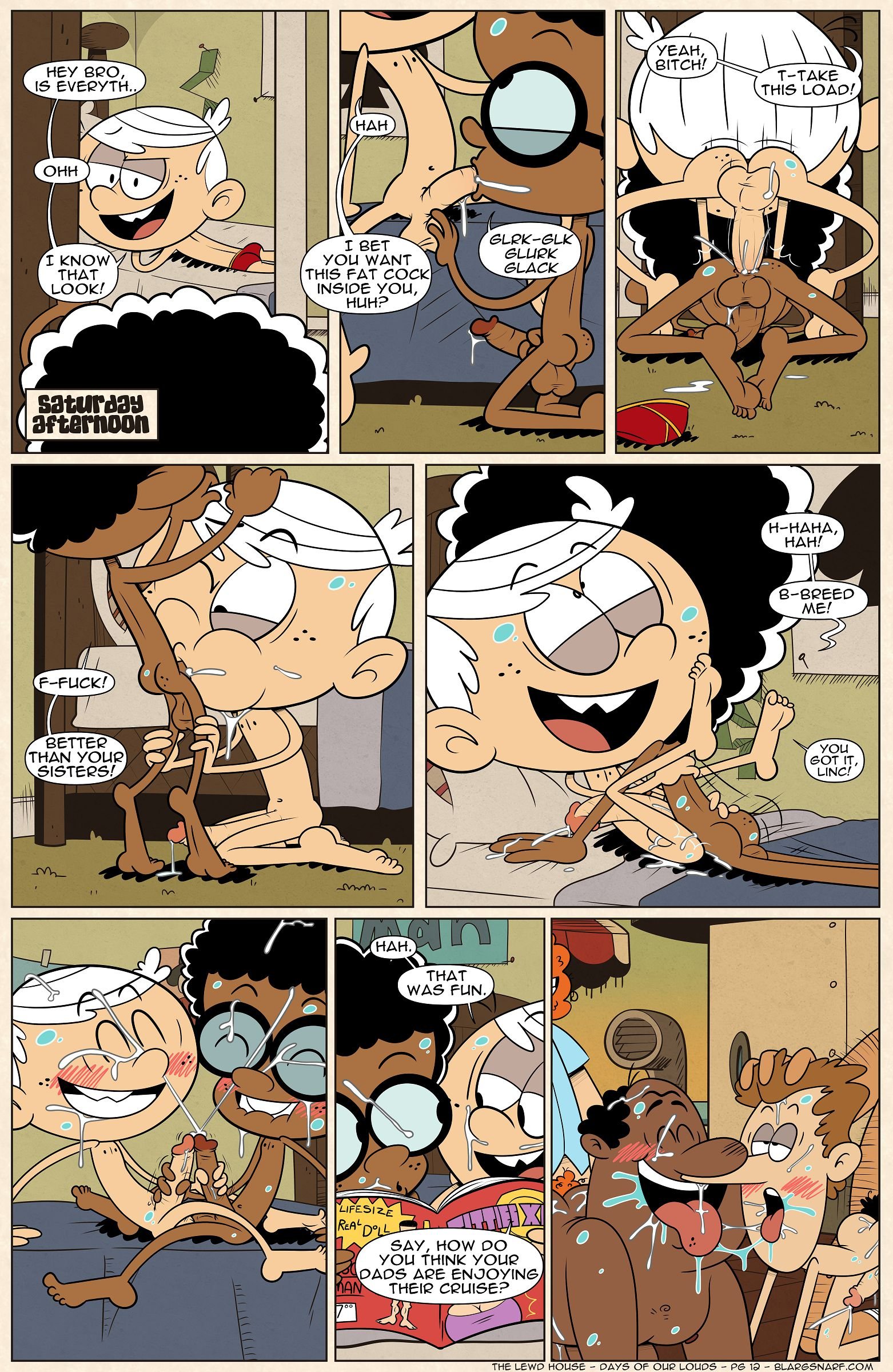 The Days Of Our Louds (The Loud House) [Blargsnarf] 1 . The Days Of Our Louds - Chapter 1 (The Loud House) [Blargsnarf] – page 13