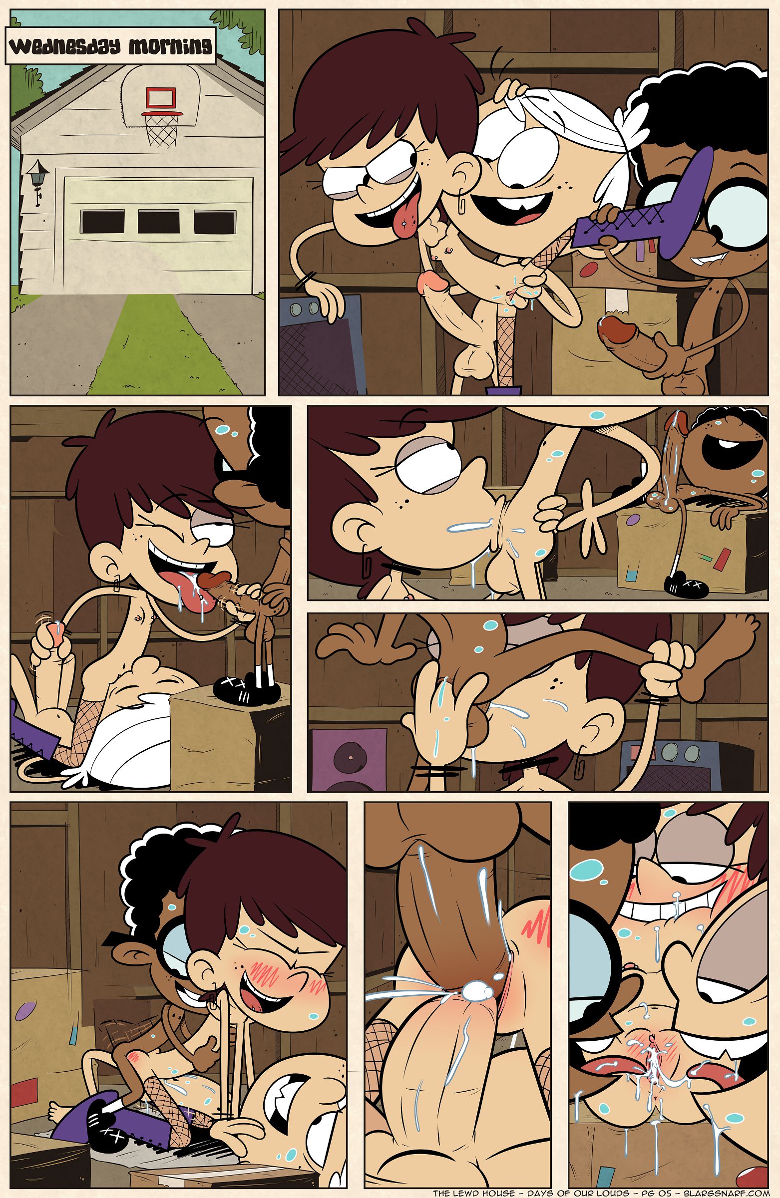 The Days Of Our Louds (The Loud House) [Blargsnarf] 1 . The Days Of Our Louds - Chapter 1 (The Loud House) [Blargsnarf] – page 17