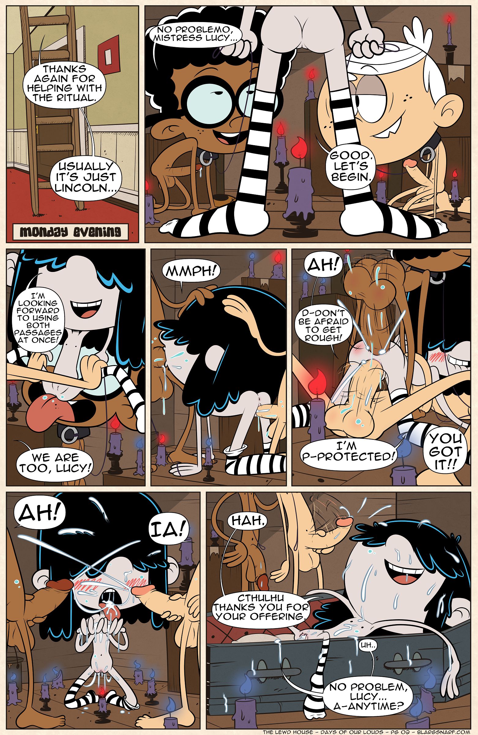 The Days Of Our Louds (The Loud House) [Blargsnarf] 1 . The Days Of Our Louds - Chapter 1 (The Loud House) [Blargsnarf] – page 3
