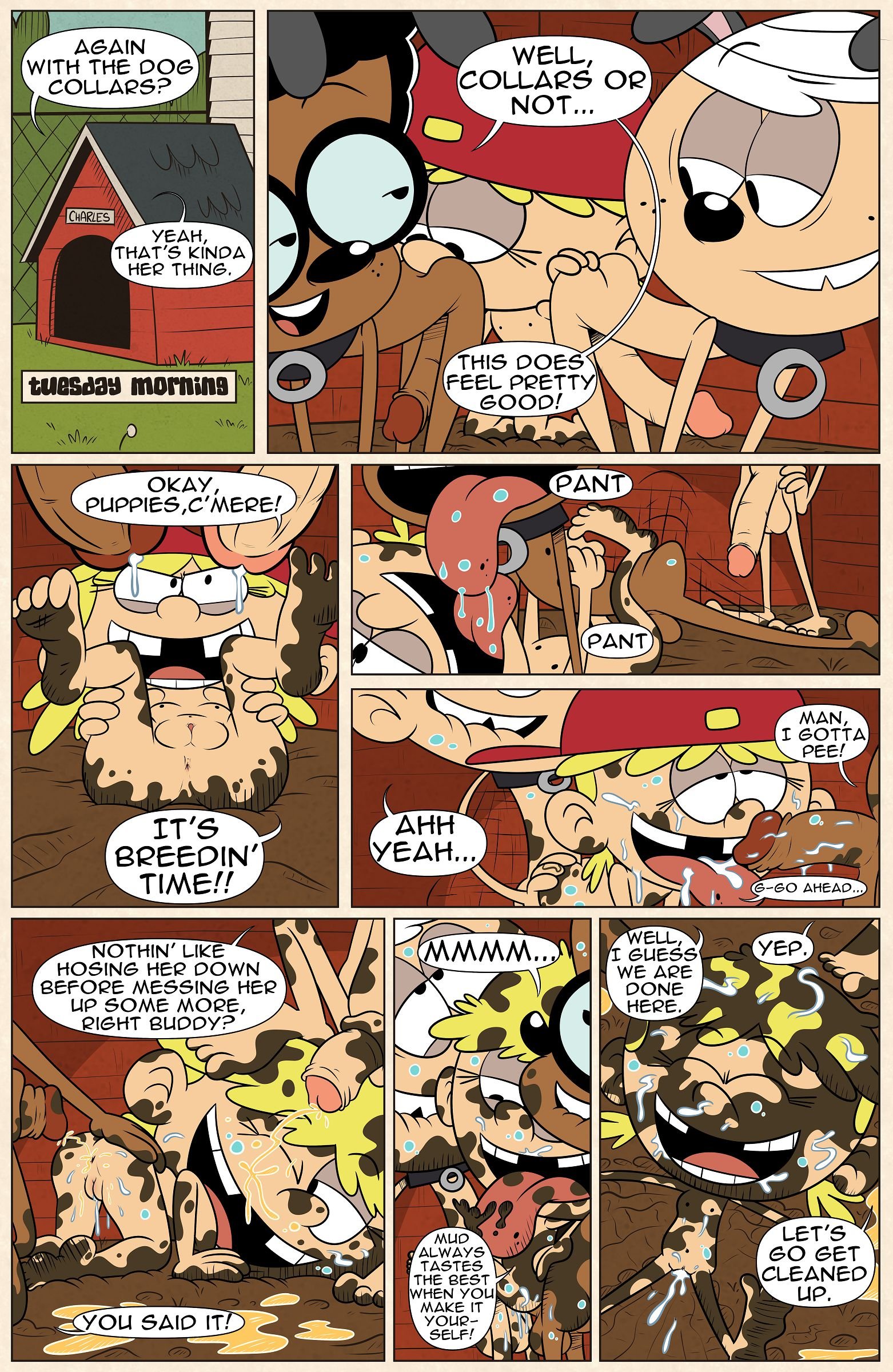 The Days Of Our Louds (The Loud House) [Blargsnarf] 1 . The Days Of Our Louds - Chapter 1 (The Loud House) [Blargsnarf] – page 4