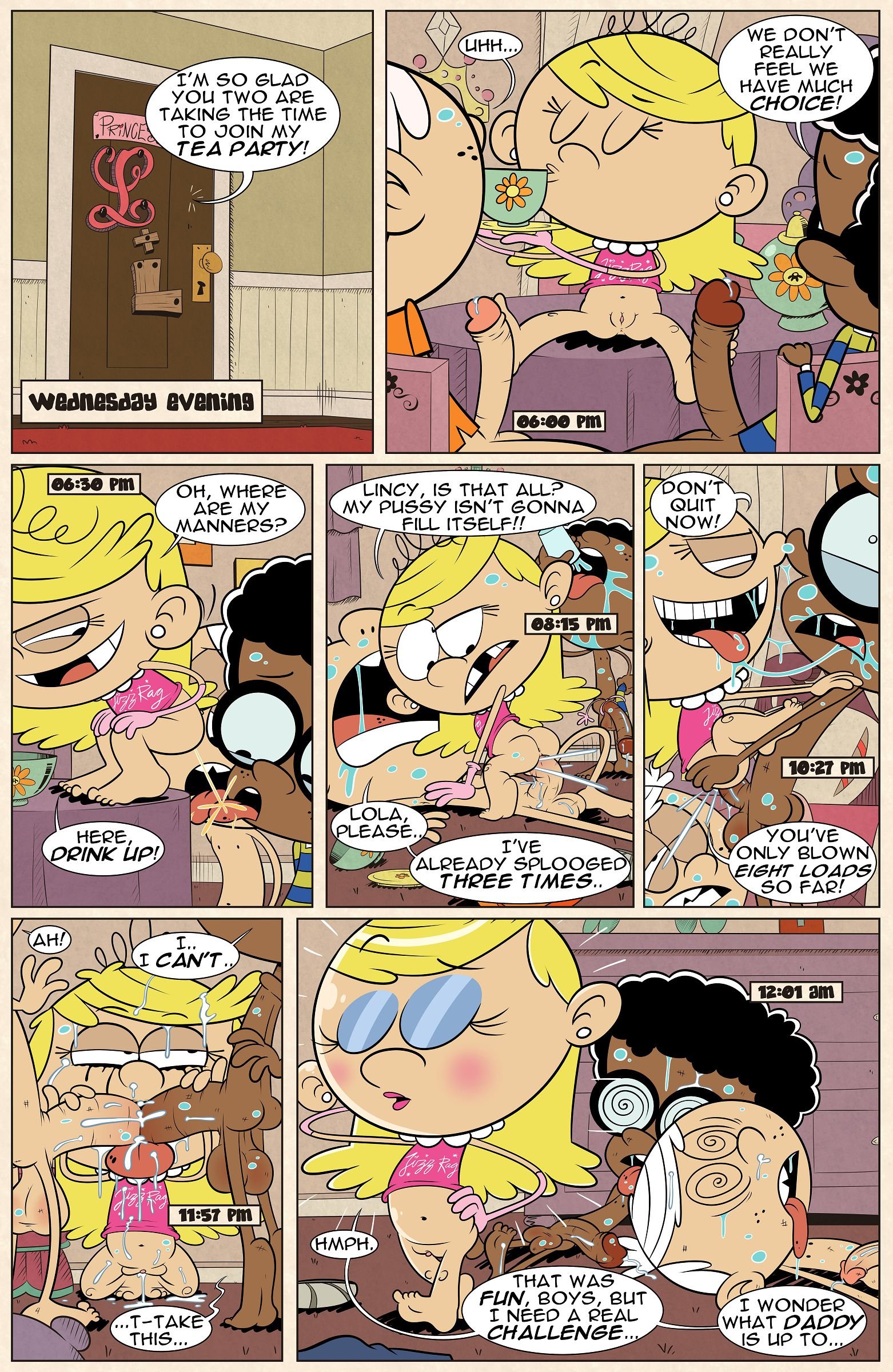 The Days Of Our Louds (The Loud House) [Blargsnarf] 1 . The Days Of Our Louds - Chapter 1 (The Loud House) [Blargsnarf] – page 7