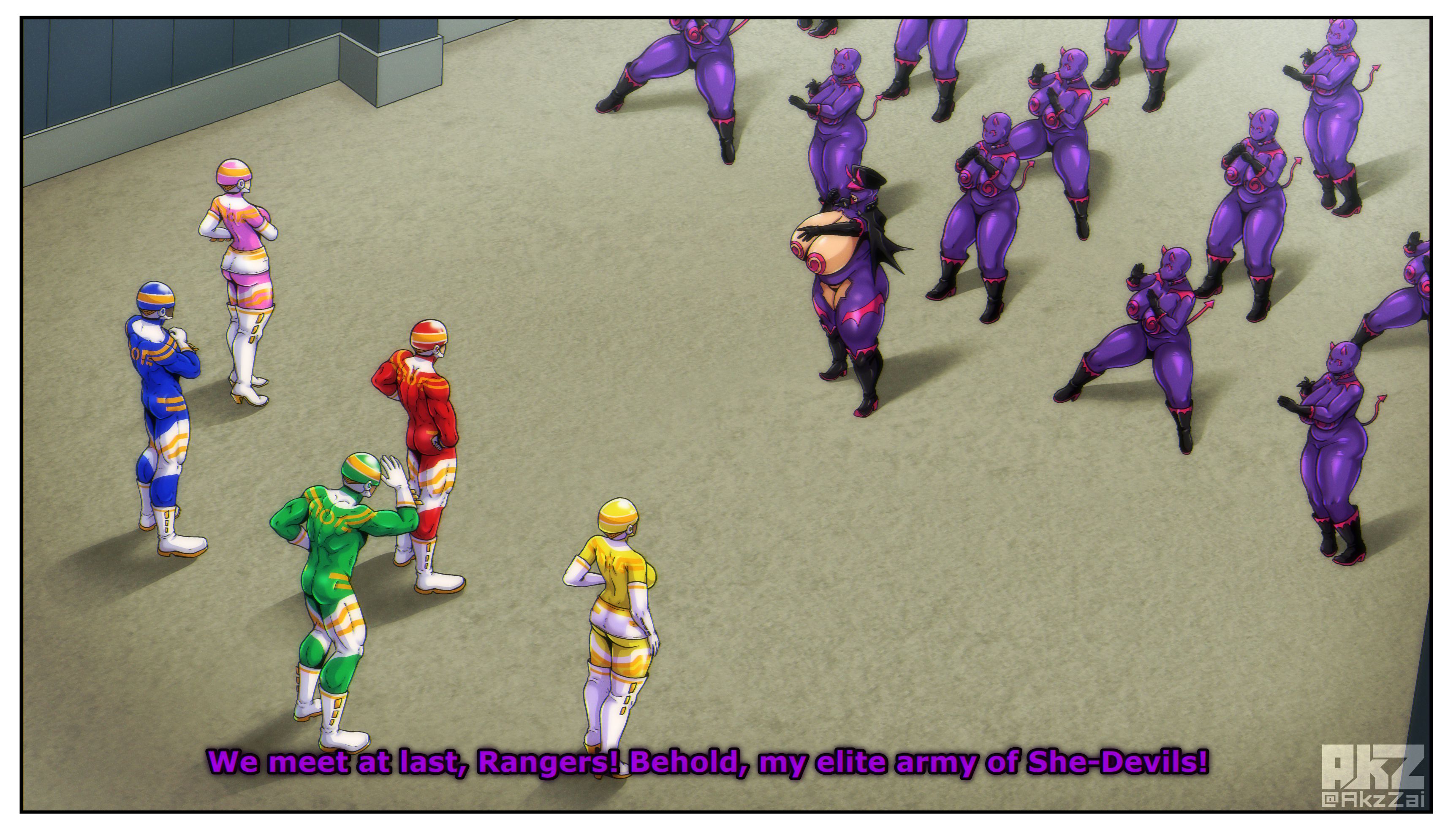 Enter! Holy Wand Rangers [AKaZlime] 1 . Enter! Holy Wand Rangers - Chapter 1 [AKaZlime] – page 3