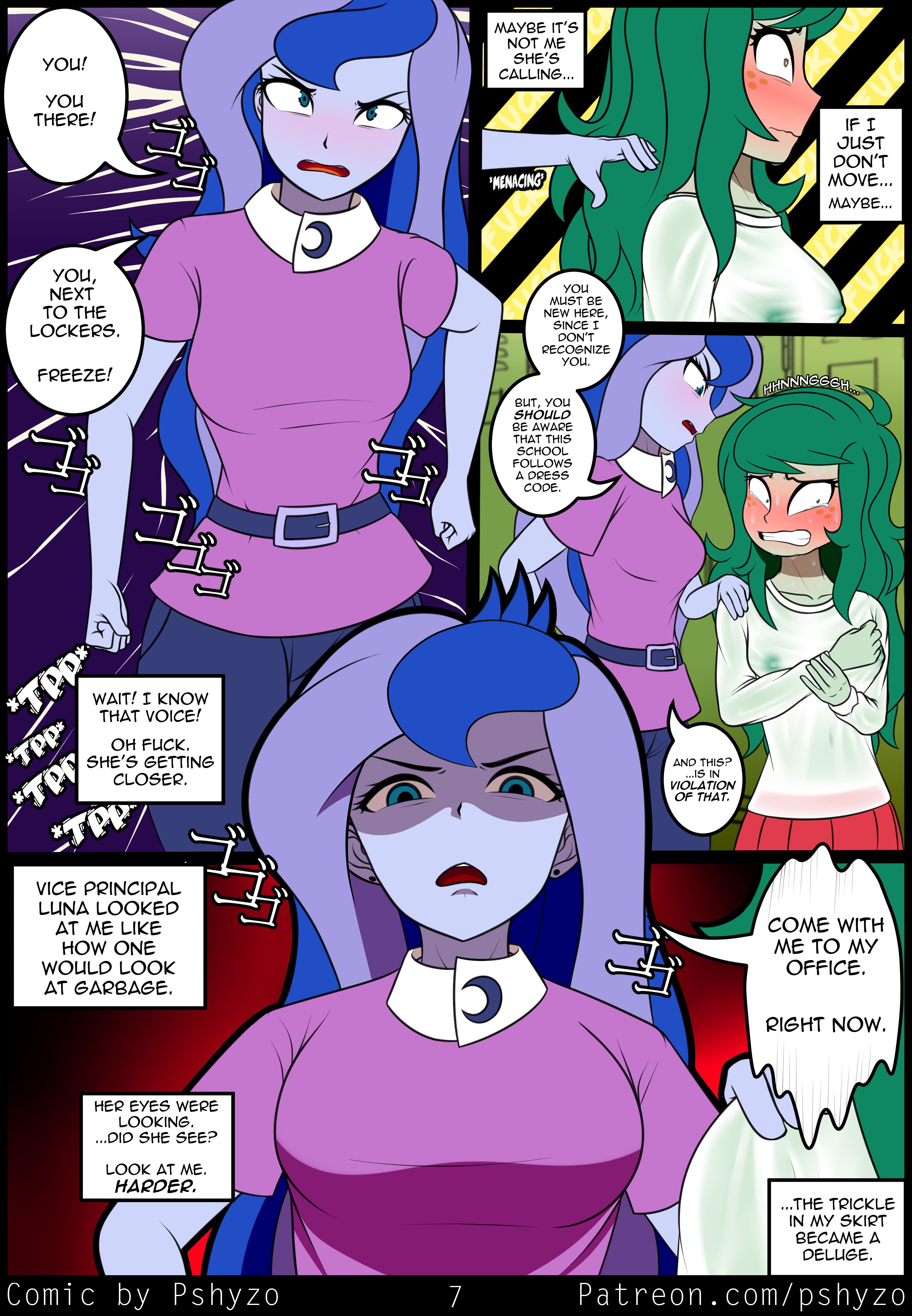 Scopophilia Study (My Little Pony – Equestria Girls) [Pshyzo] 1 . Scopophilia Study - Chapter 1 (My Little Pony - Equestria Girls) [Pshyzo] – page 8