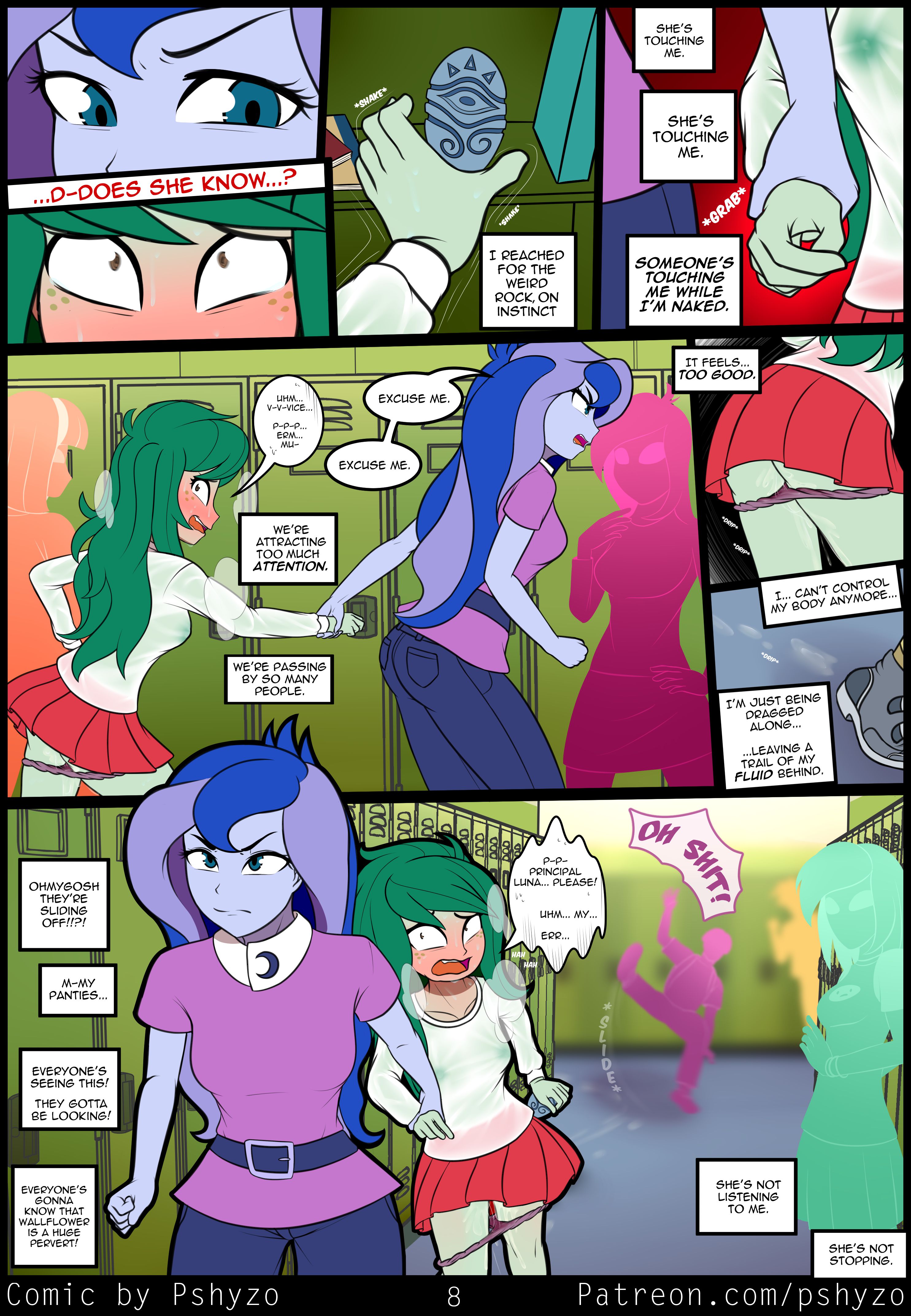 Scopophilia Study (My Little Pony – Equestria Girls) [Pshyzo] 1 . Scopophilia Study - Chapter 1 (My Little Pony - Equestria Girls) [Pshyzo] – page 9