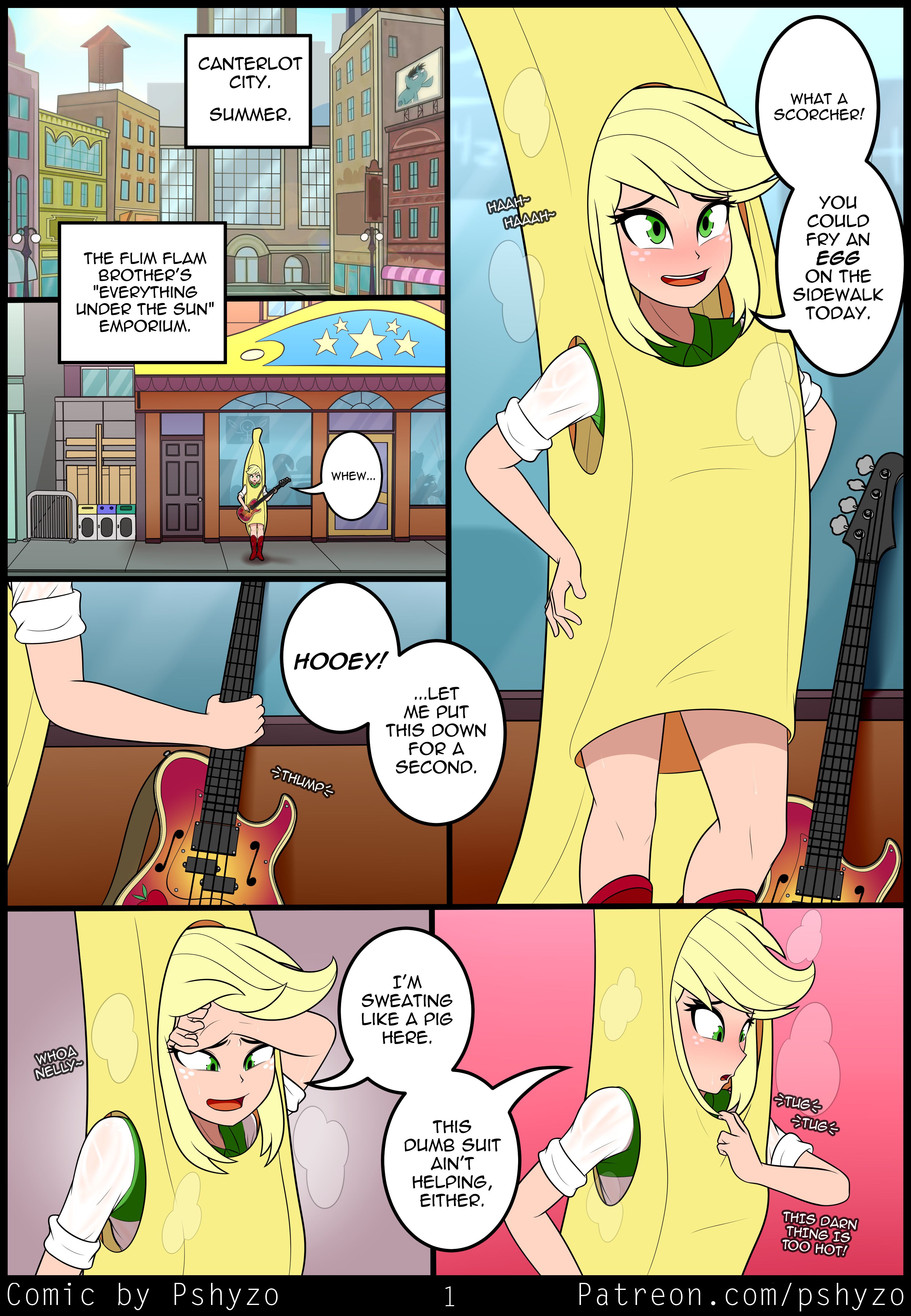 Heat Transfer (My Little Pony – Equestria Girls) [Pshyzo] 1.5 . Heat Transfer - Human Variant - Chapter 1 (My Little Pony - Equestria Girls) [Pshyzo] – page 2
