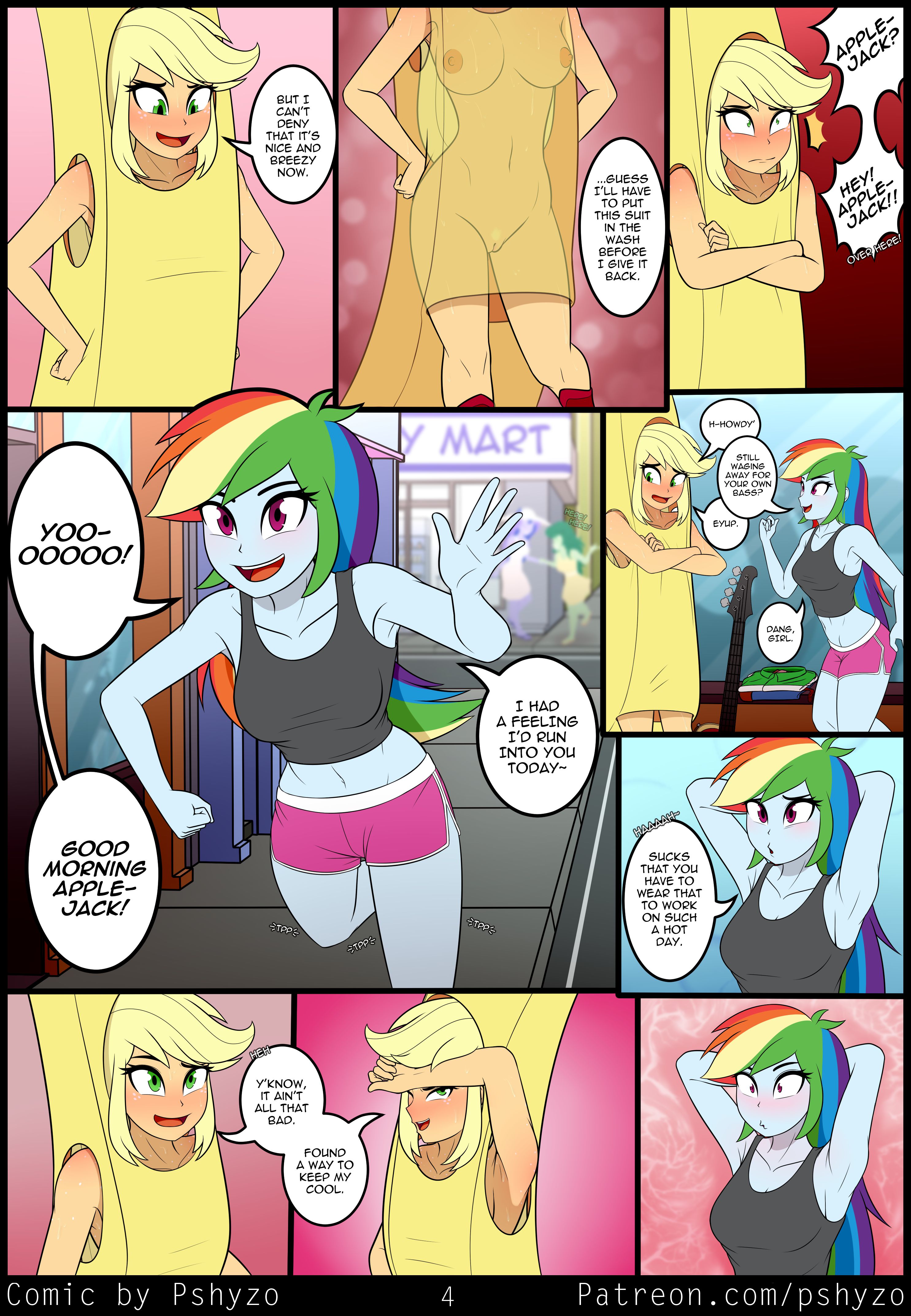 Heat Transfer (My Little Pony – Equestria Girls) [Pshyzo] 1 . Heat Transfer - Chapter 1 (My Little Pony - Equestria Girls) [Pshyzo] – page 5
